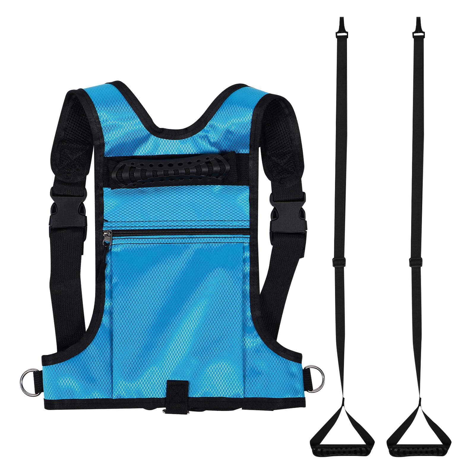 TOYANDONA Imbracatura da Sci Regolabile per Piccoli con Guinzaglio di Sicurezza e Tasca Zaino Imbracatura da Snowboard Traspirante per Allenamento Principianti e Pattinaggio Outdoor