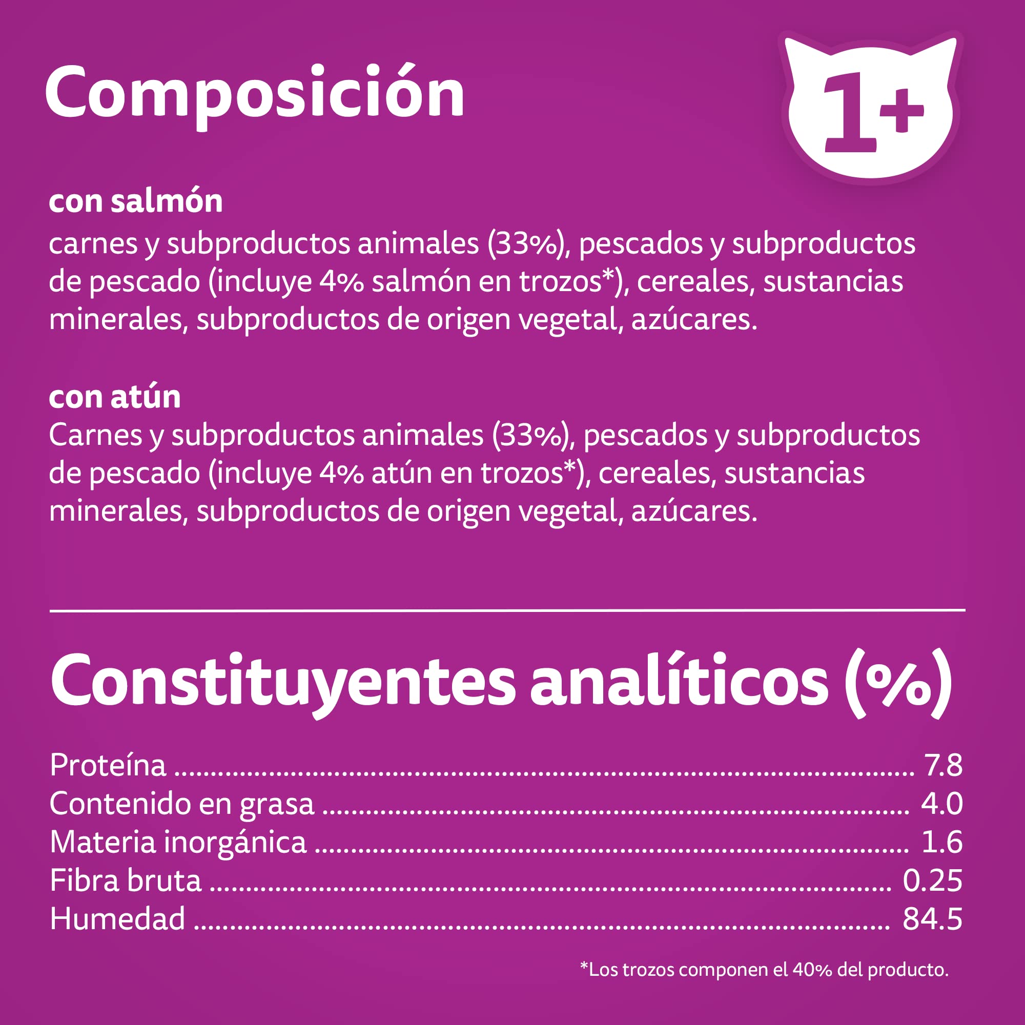 whiskas Comida Húmeda para Gatos Selección Pescados Multipack 4x12x85g & Comida Húmeda para Gatos Selección Clásicos Multipack 4x12x85g