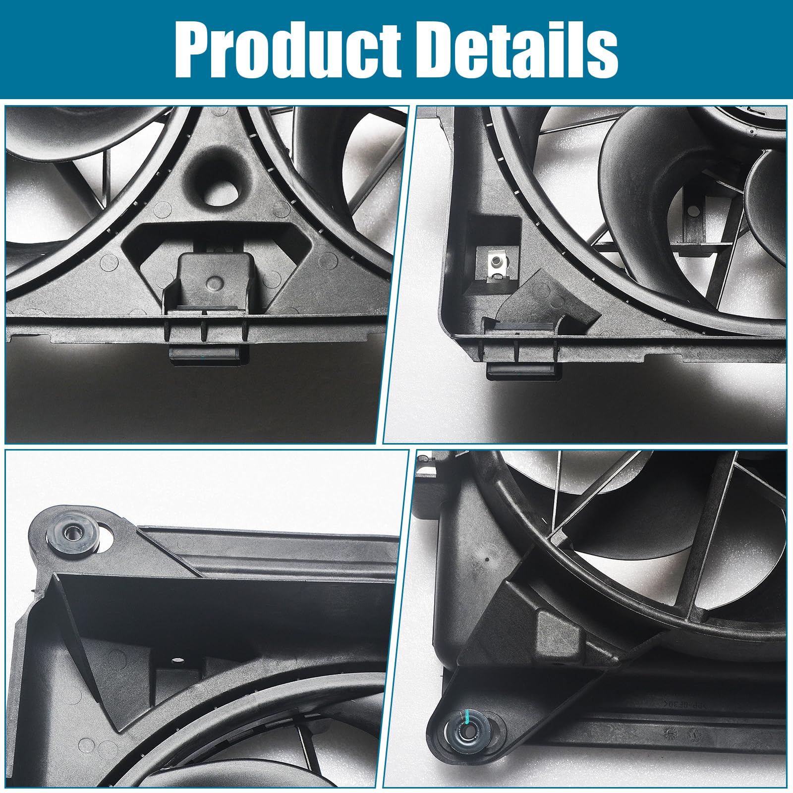 Amazon.com: LNZMPART Engine Radiator Cooling Fan Assembly  