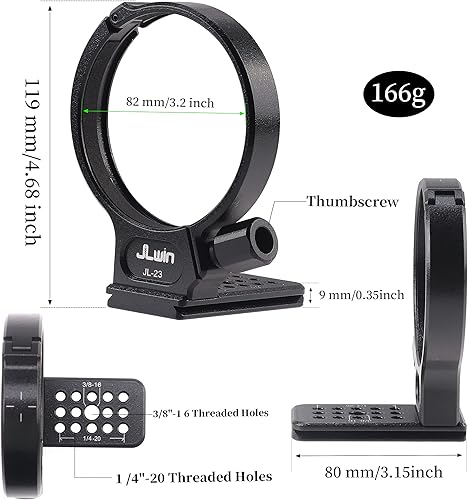 Miniatura 11 de FOTGA Anillo de montaje de trípode para lente Tamron 1.378-5.906 in F/2-2.8 Di III VXD Modelo de lente A058 Sigma 3.937-15.748 in F5-6.3 DG HSM Lens