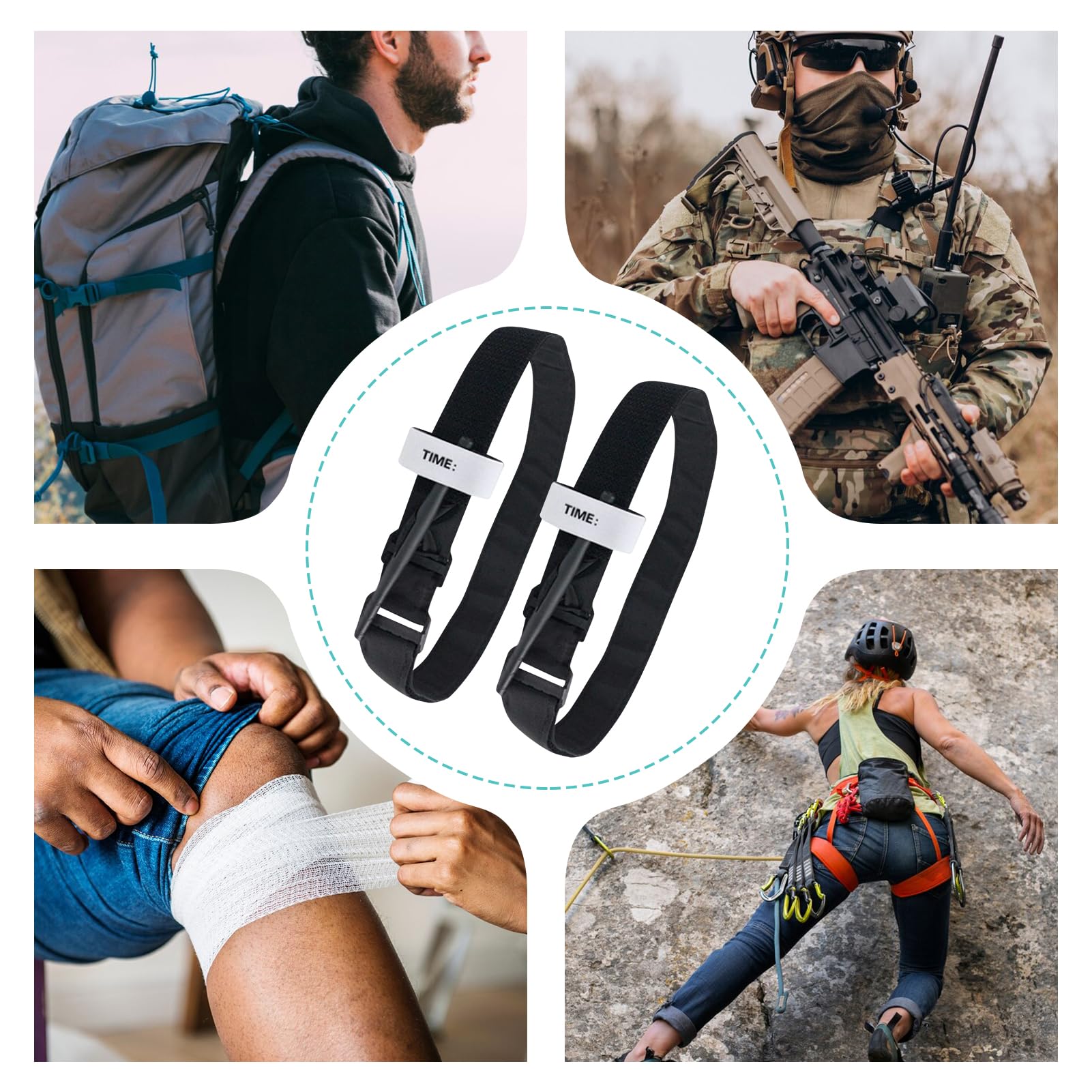 Tourniquets - Outdoor Home Portable Tourniquet First Aid - View #7