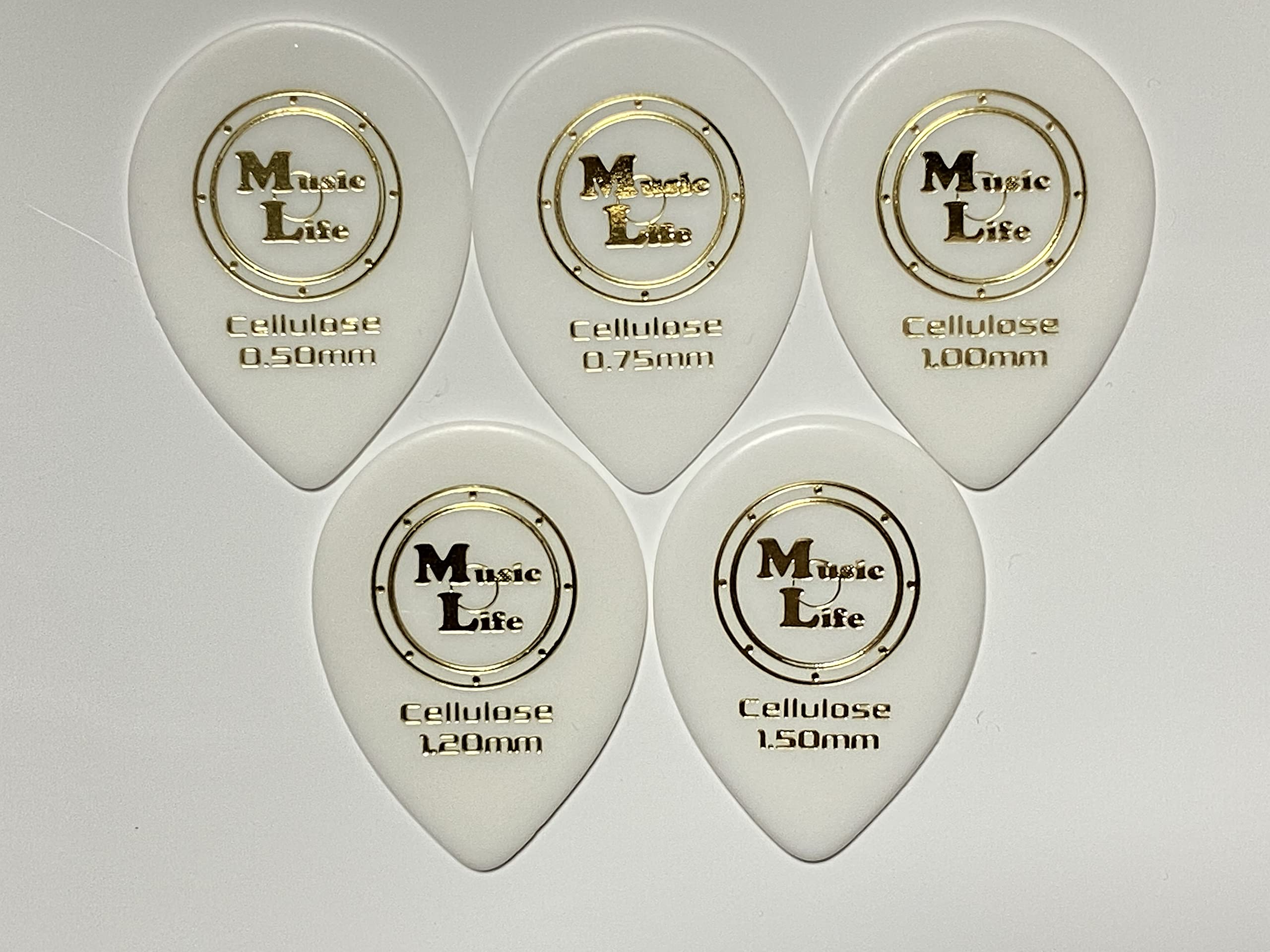 【ビッグマンドリン】＃9 セルロース ×100枚 MLピック【送料込み】 ビッグマンドリン】＃9 セルロース ×100枚 MLピック【送料込み