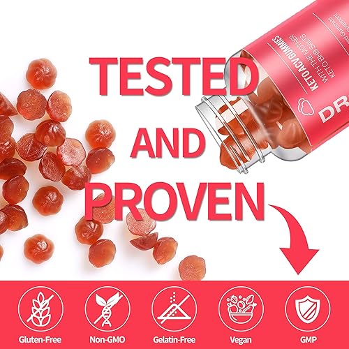 Miniatura 3 de DREAVIO Keto ACV Gomitas Avanzadas para Pérdida de Peso - Gomitas de Vinagre de Sidra de Manzana Sin Azúcar 1000mg para Mujeres y Hombres,