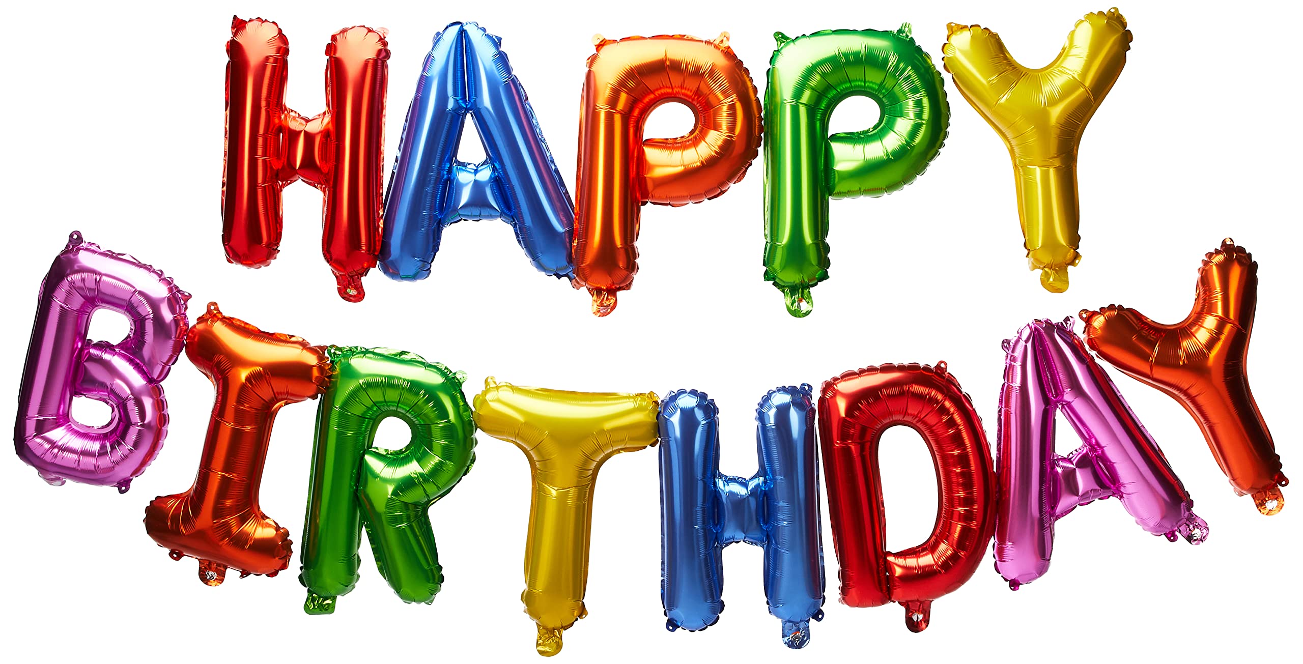 16 Inch Gold Alphabet Letters Balloons Happy Birthday Party Decoration Aluminum Foil Membrane Ballon