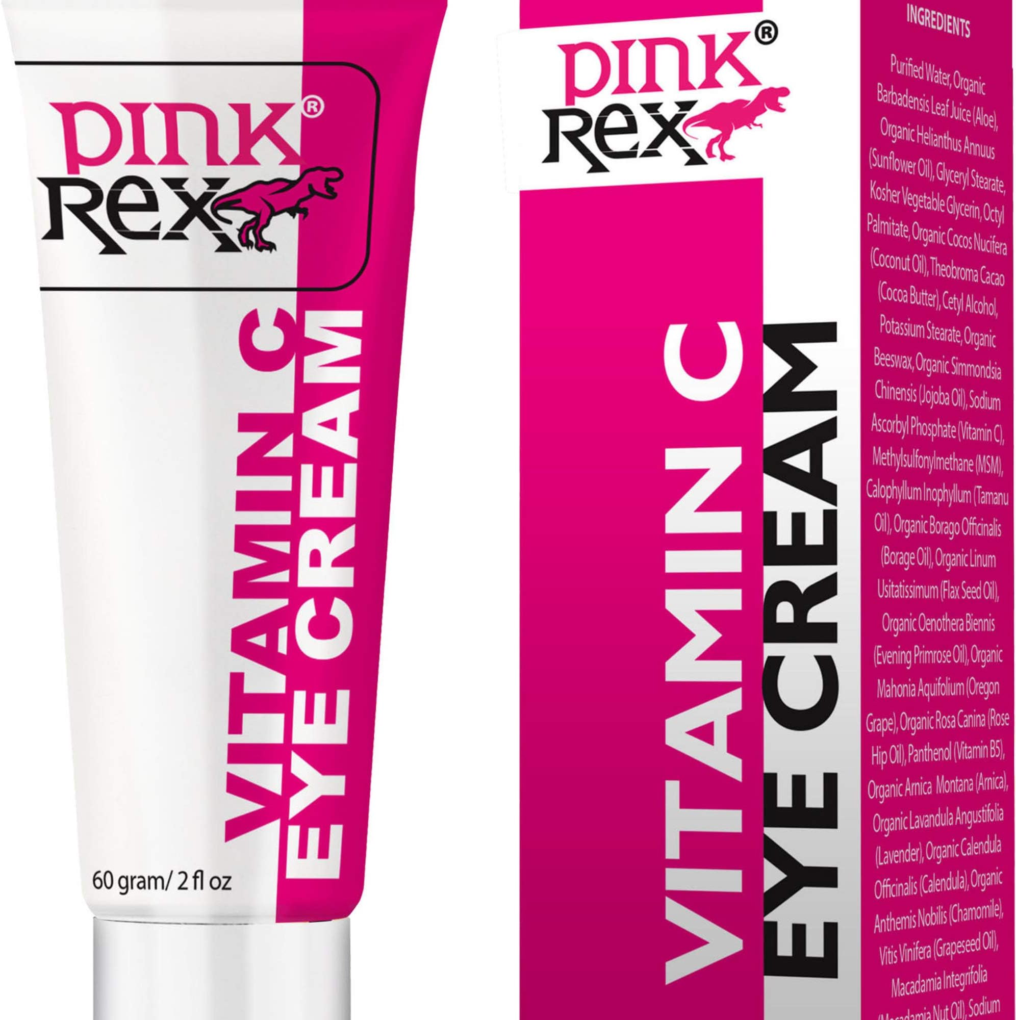 Amazing Vitamin C Eye Cream. The Best Anti-Aging Wrinkle Reducer for your Face. A Fantastic Moisturizer Beauty Care Treatment with Collagen, Vitamins, Natural and Essential Oils