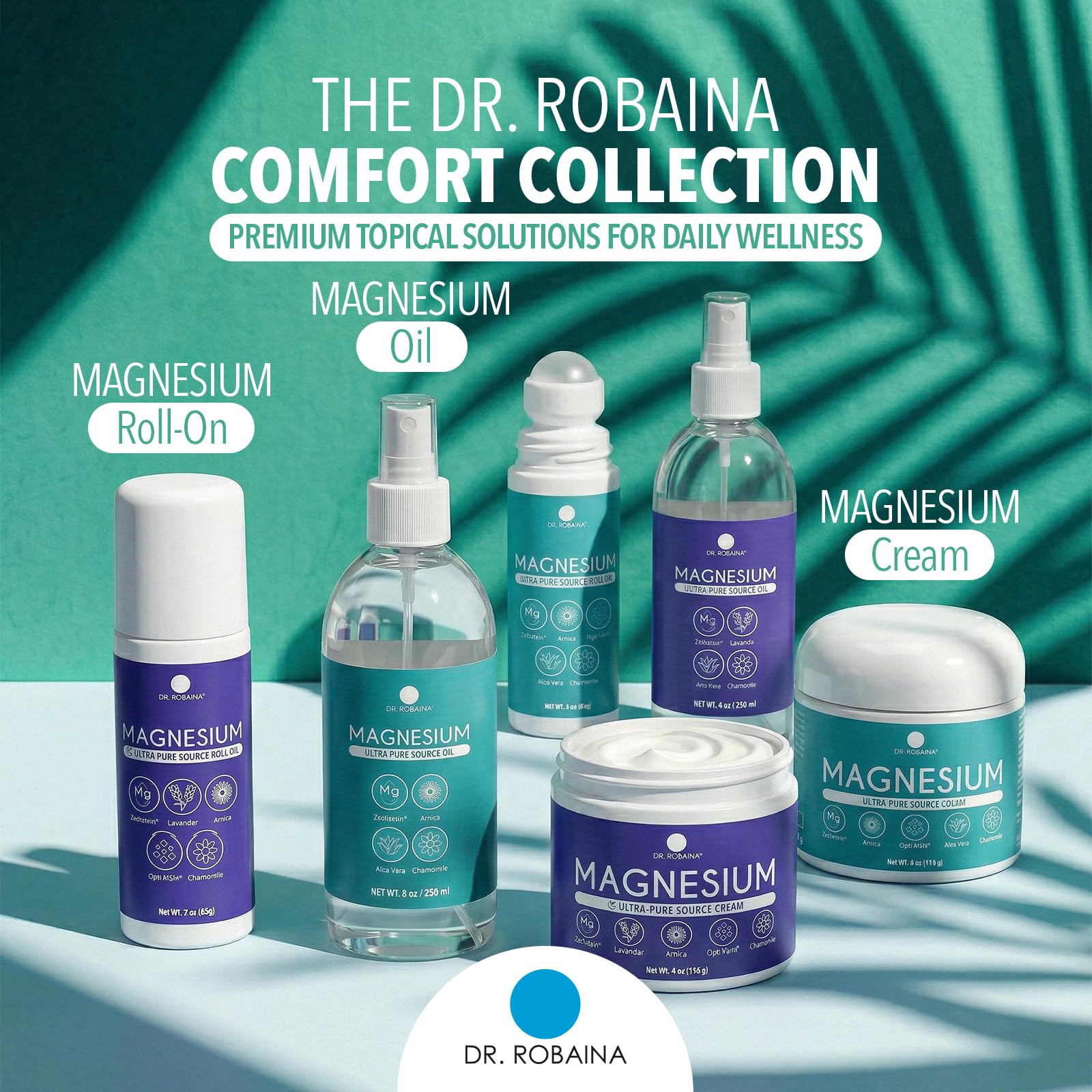 Dr. Robaina Magnesium Roll On – Zechstein Magnesium Chloride with Arnica & OptiMSM for Targeted Muscle Comfort, Active Recovery & Tired Feet, 3 oz — Amazon image 8