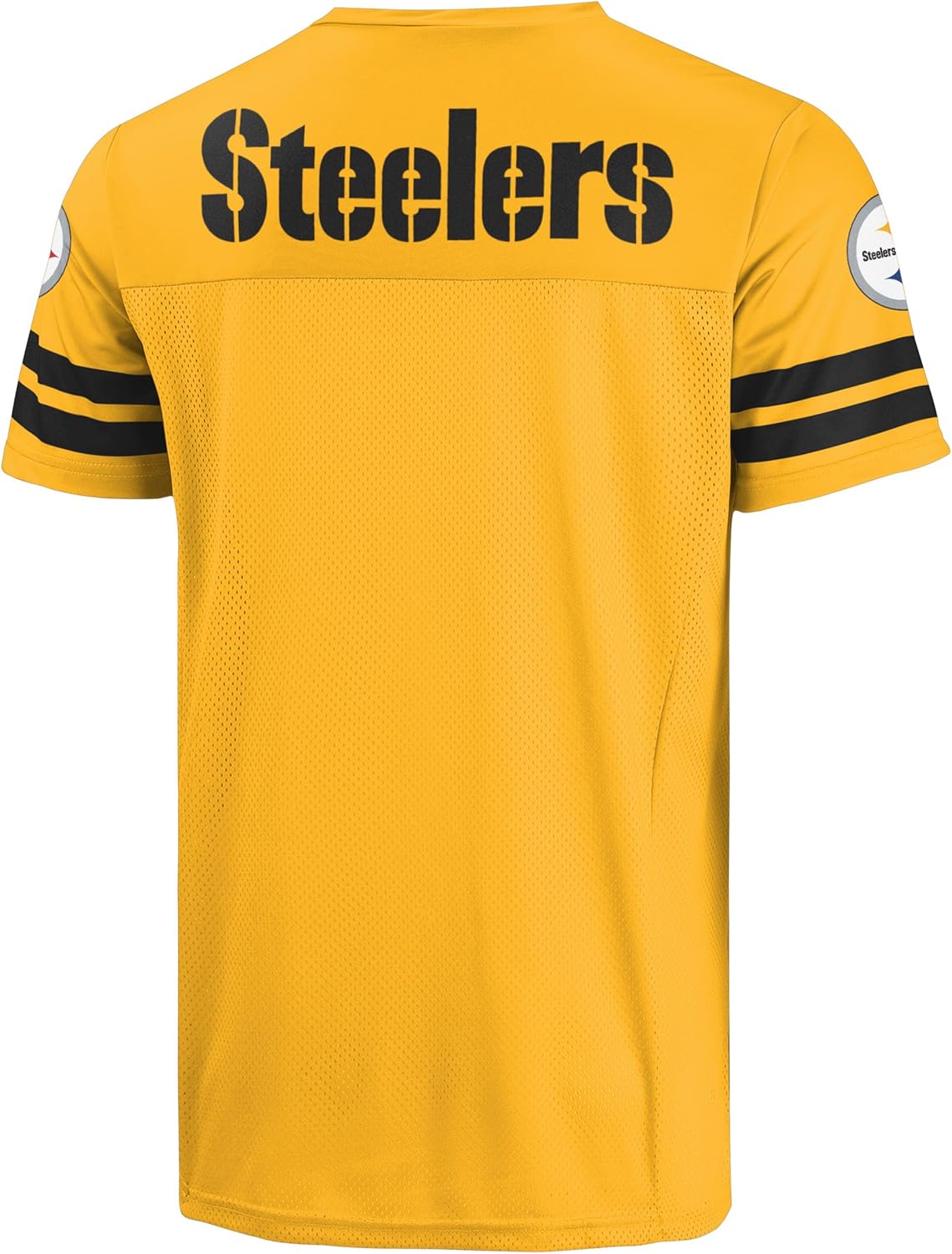 FOCO NFL Men's Officially Licensed Primary Logo Alternate Color Game Day Football V-Neck Top - Image 3