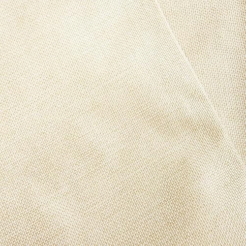 Miniatura 5 de Juvale Paquete de 4 fundas de almohada de lona, 17 x 17 pulgadas, color crema, material de algodón