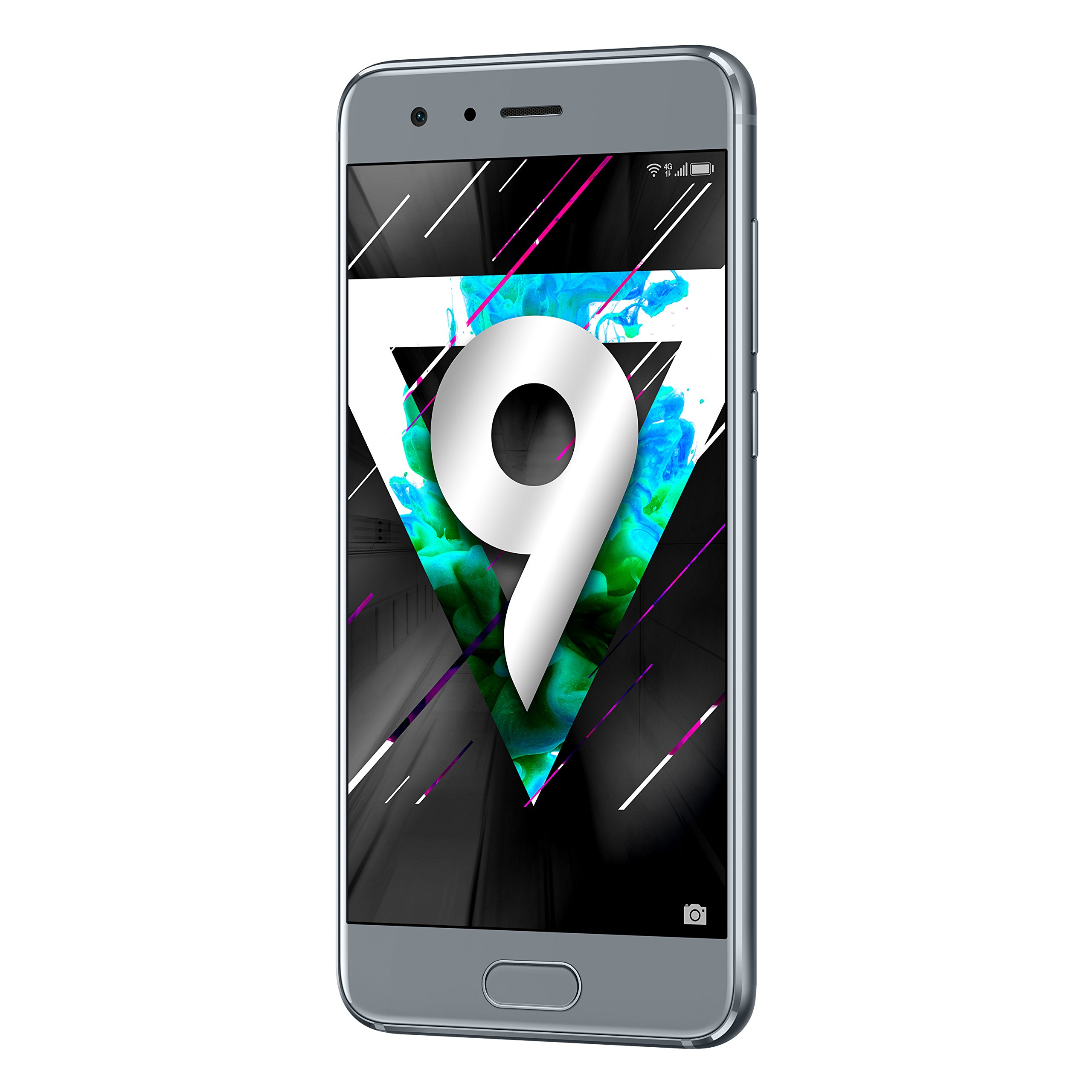 Huawei Honor 9 6 GB RAM 64 GB ROM 3D zakrzywione szkło OTA Update LTE smartfon Octa Core 2,3 GHz 13 cm 19201080 3200 mAh 20 MP, szary