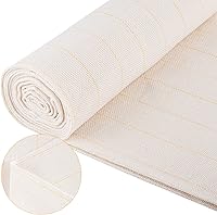 Vista 9 de Tela de Tufting Grande de 40" × 40" con Líneas Marcadas - Tela de Monje Primaria para Aguja de Punzón para Alfombra DIY - Pistola de Tufting