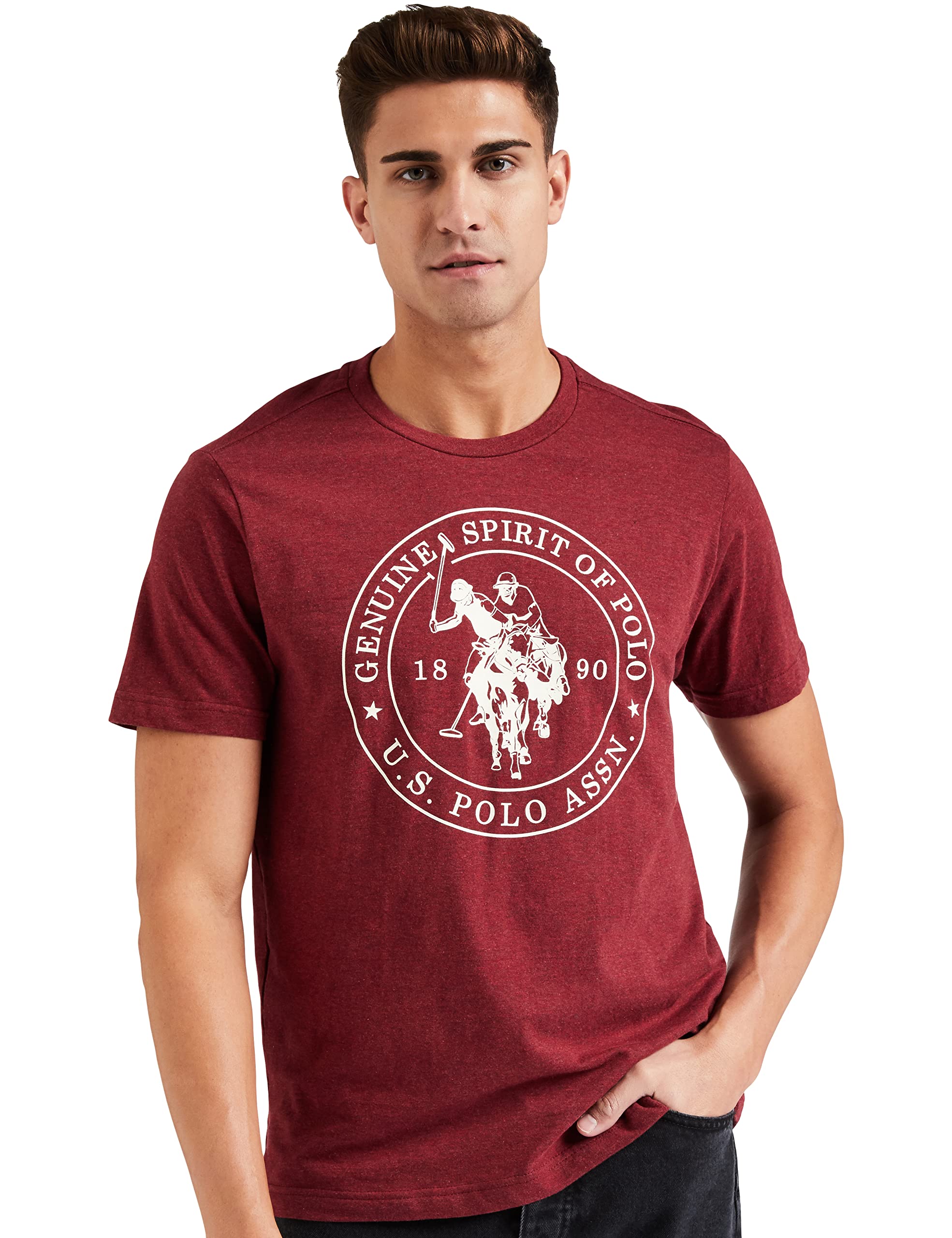U.S. POLO ASSN. Men's Cotton Regular Fit T-Shirt