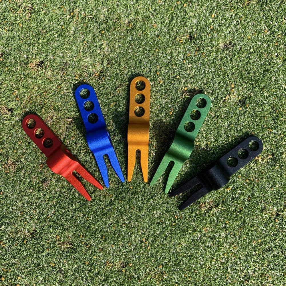 review ONESHOTGOLF Aluminum Divot Pivot Tool, Replicant Style