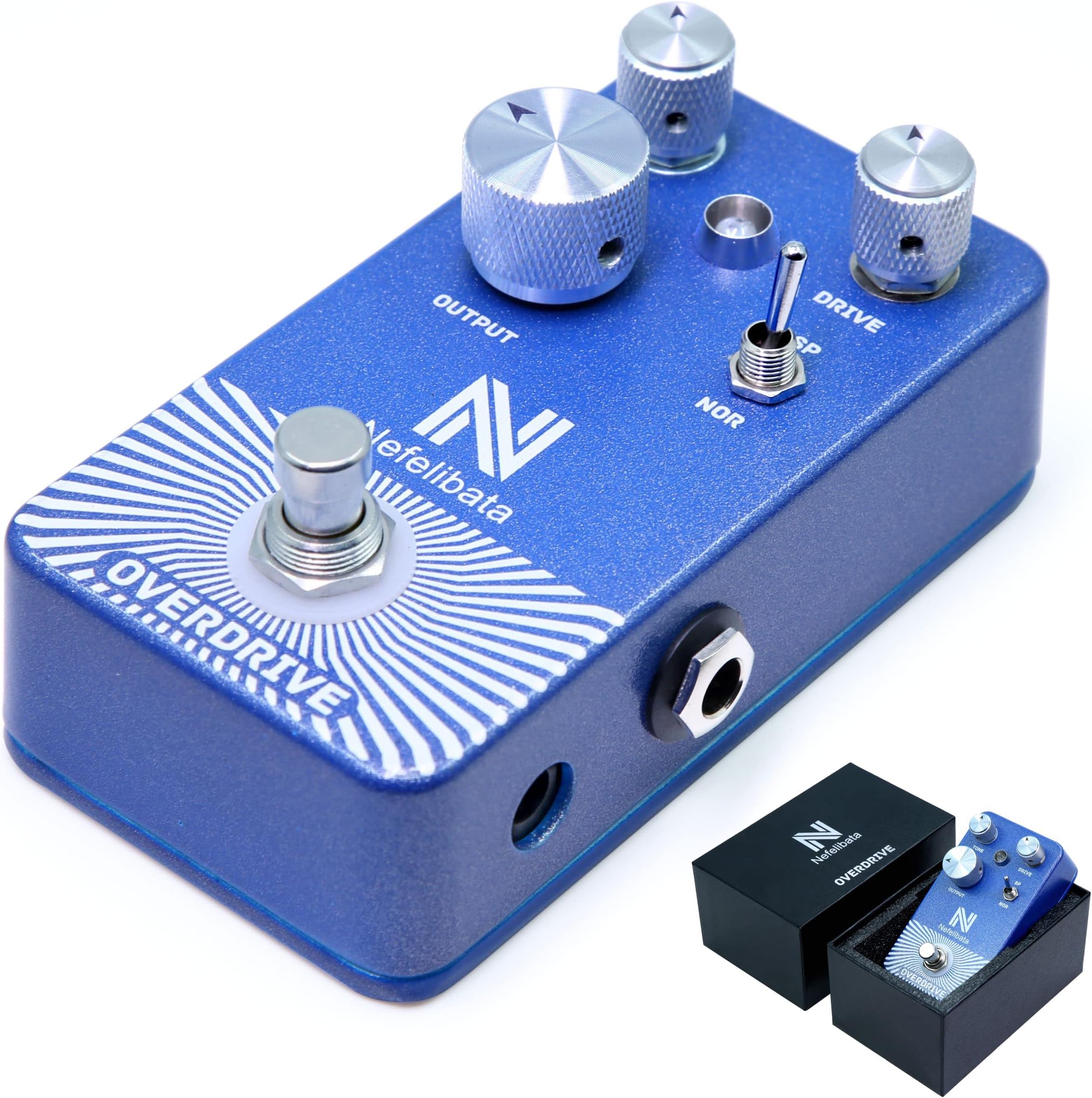 Overdrive Electric Guitar Effects Pedal Handmade,With Two