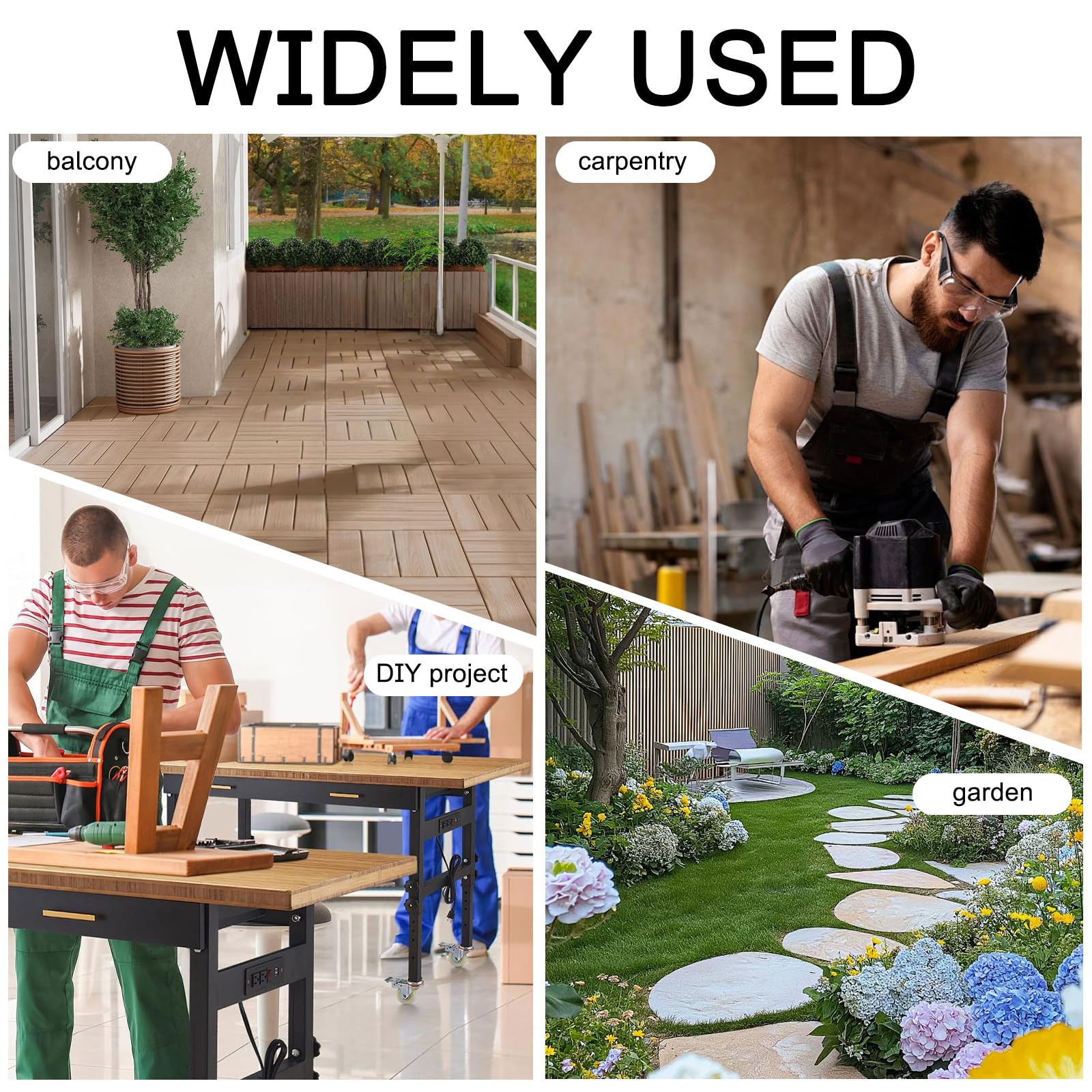 Clips de Fijación para Terraza, 120 Piezas Sujetadores Ocultos para Cubierta, Clips de Cubierta Compuestos Acero Inoxidable, Ancho Sujeción 7,5 mm, para Suelos de Madera Maciza y Laminados