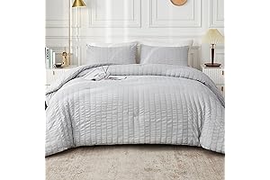 AveLom Light Grey Bedding