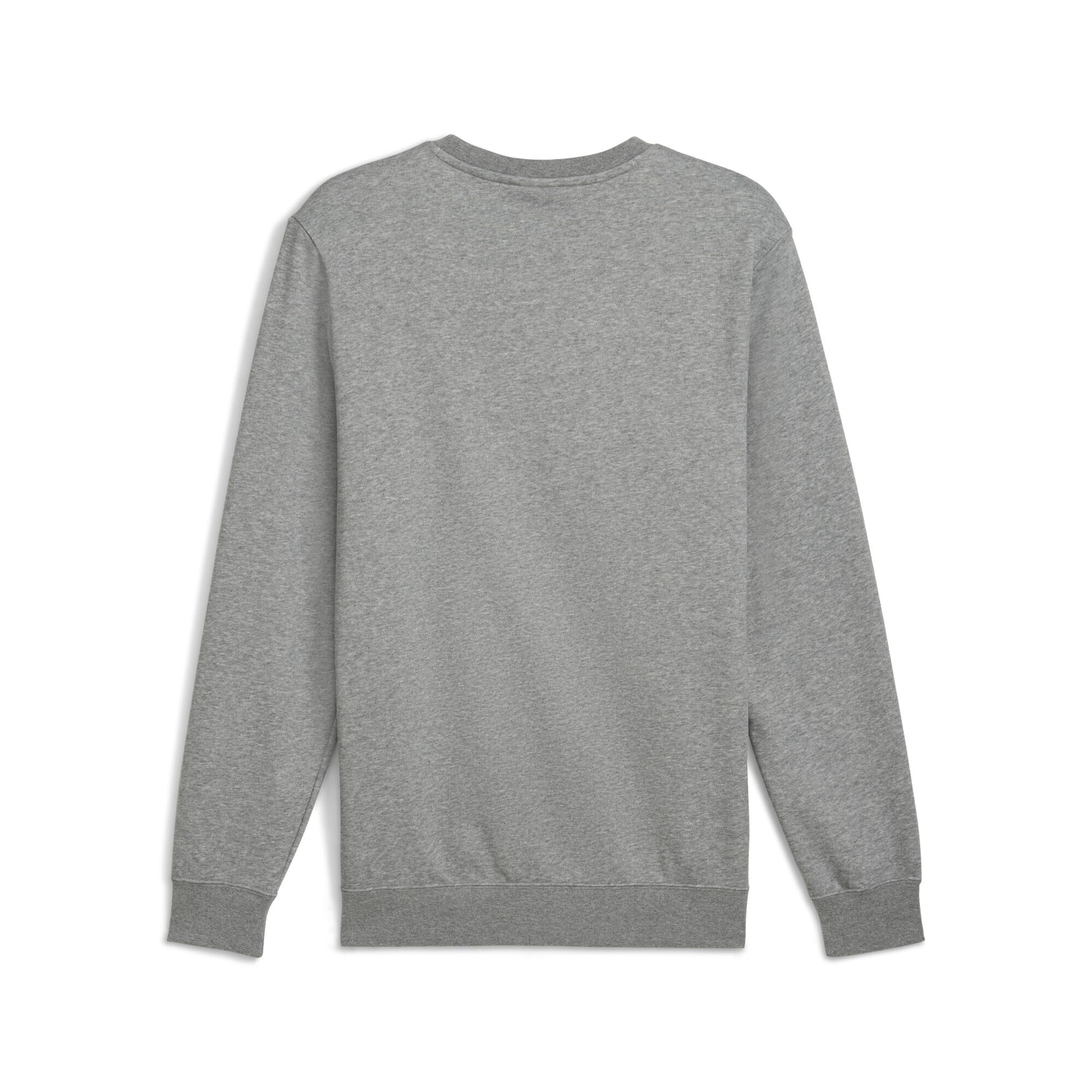 Image secondaire de Sweat Crew PUMA Ess No. 1 Logo pour Homme - Gris Moyen