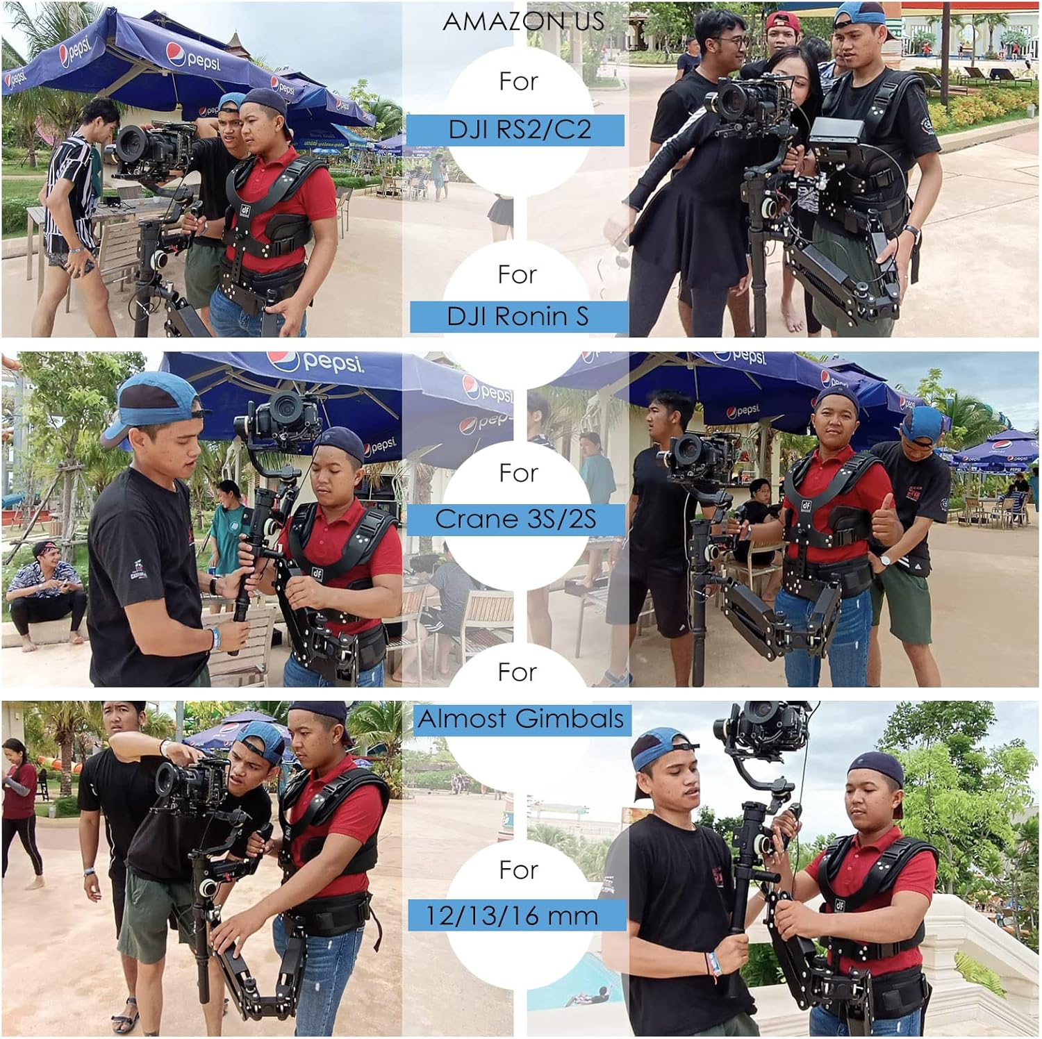 Product Demonstration of DIFESURO Thanos C3 II Gimbal Support