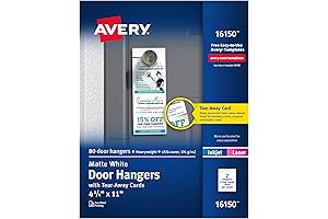 Create Custom Door Hangers with Avery Printable Signs