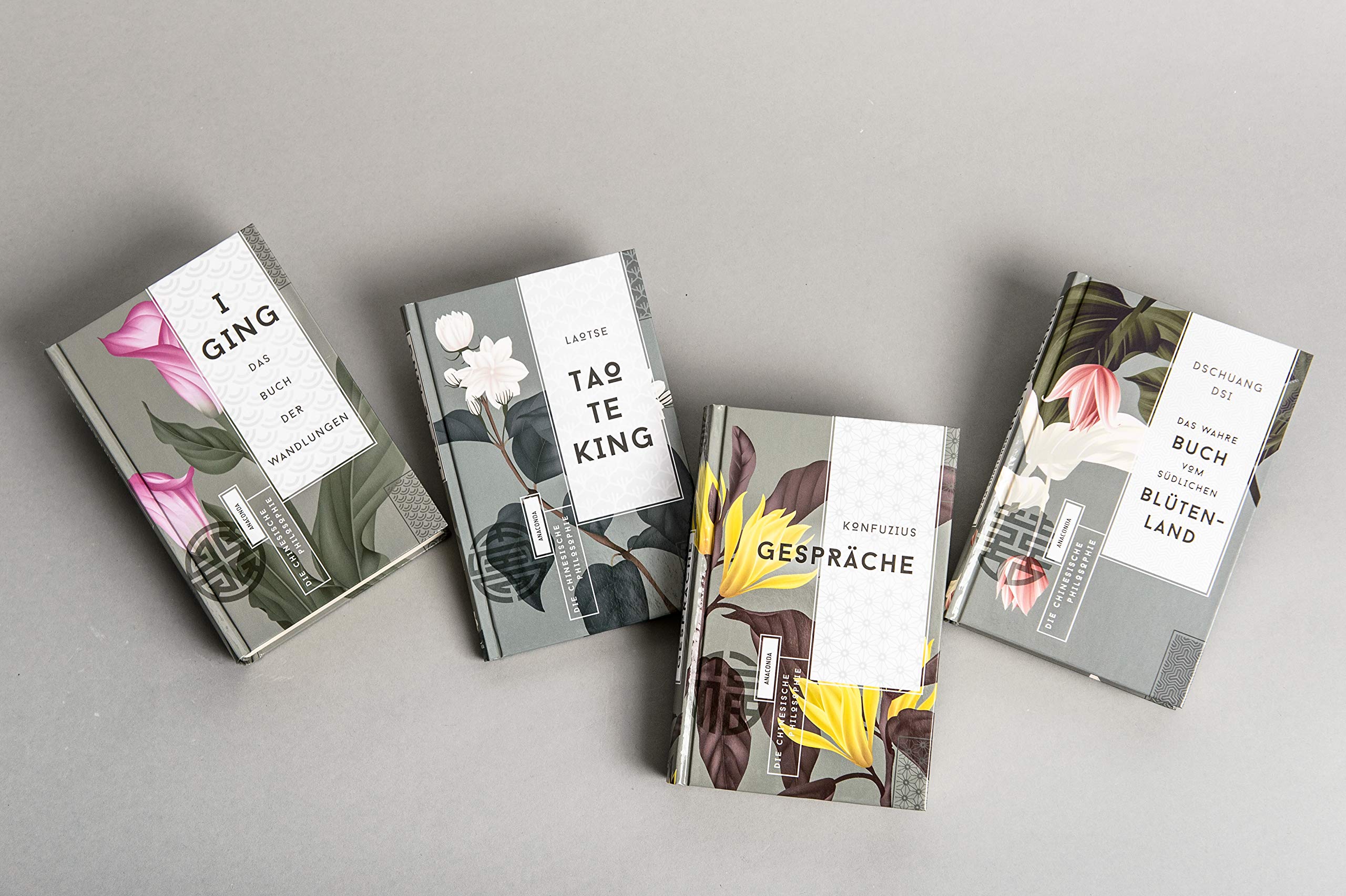 Die chinesische Philosophie (I Ging, Das Buch der Wandlungen - Laotse, Tao Te King - Konfuzius, Gespräche - Dschuang Dsi, Das wahre Buch vom südlichen ... Das wahre Buch vom südlichen Blütenland