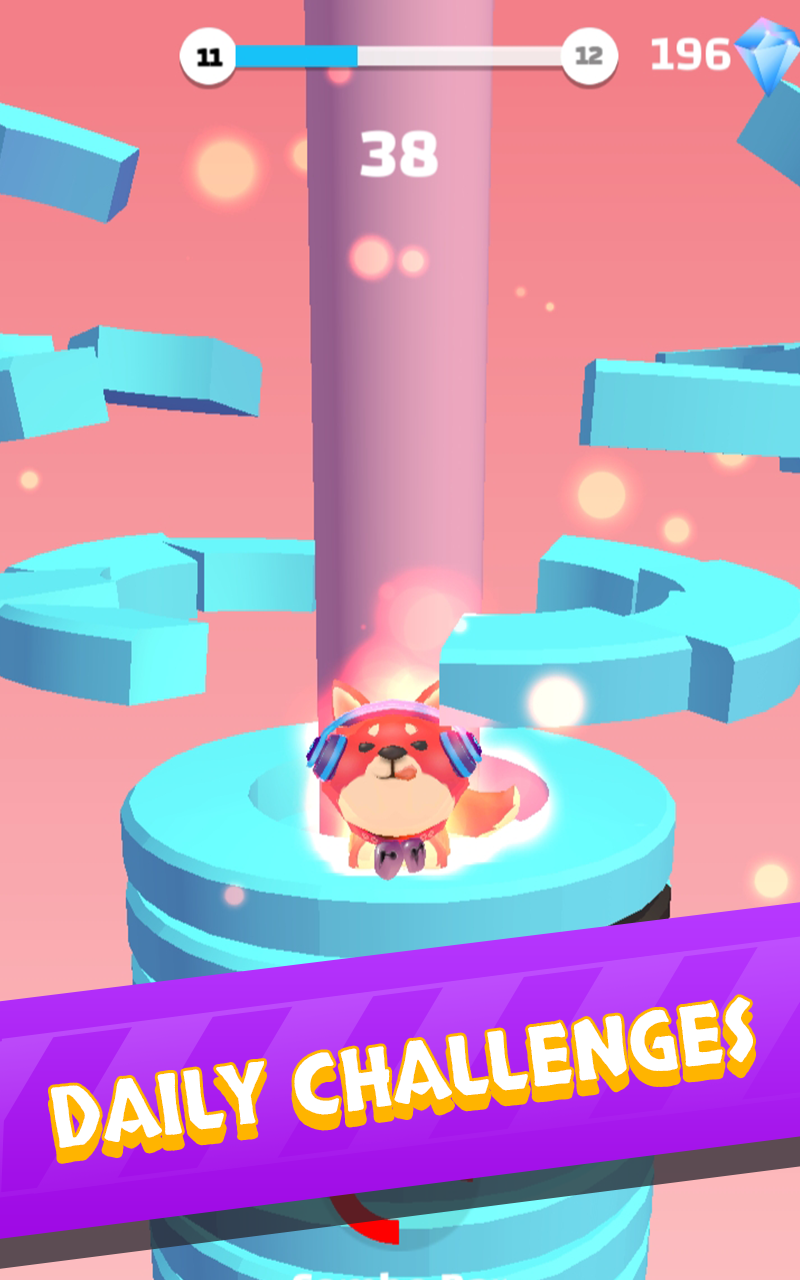 Helix Stack Jump Smash Ball Addicting Endless 3D Stack Ball Falling