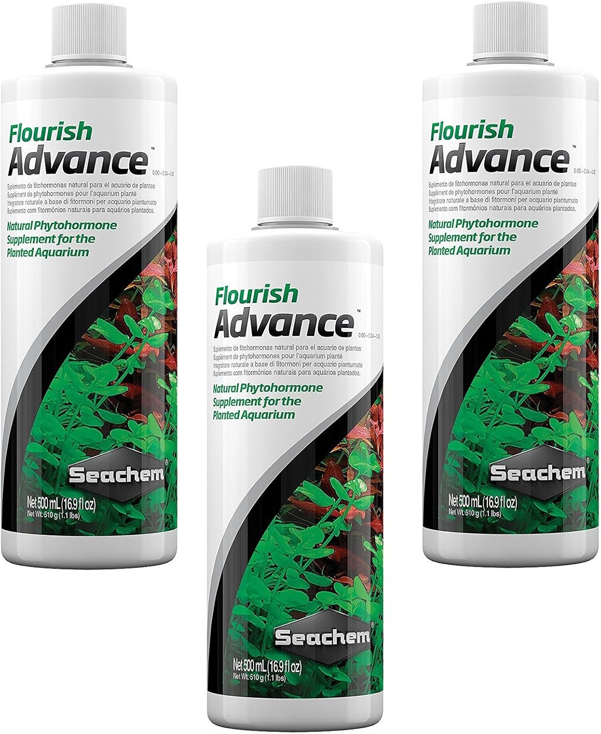 Seachem (3 Pack) Flourish Advance 500ml Bottles