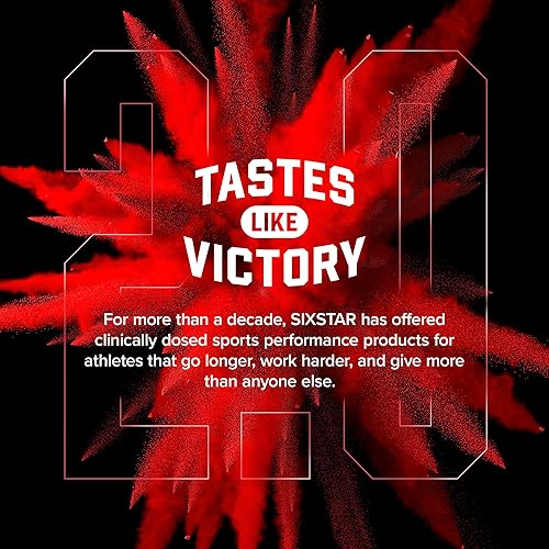Miniatura 6 de Six Star Polvo de preentrenamiento para hombres y mujeres, Fruit Punch (30 porciones)  Mezcla de bebida energética preentrenamiento Explosion 2.0