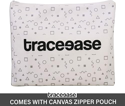 Miniatura 7 de Traceease Multi, plantilla de joyería con patrón para anillos, piedras, estimador de tamaño de diamante y peso, plantillas de herramientas de