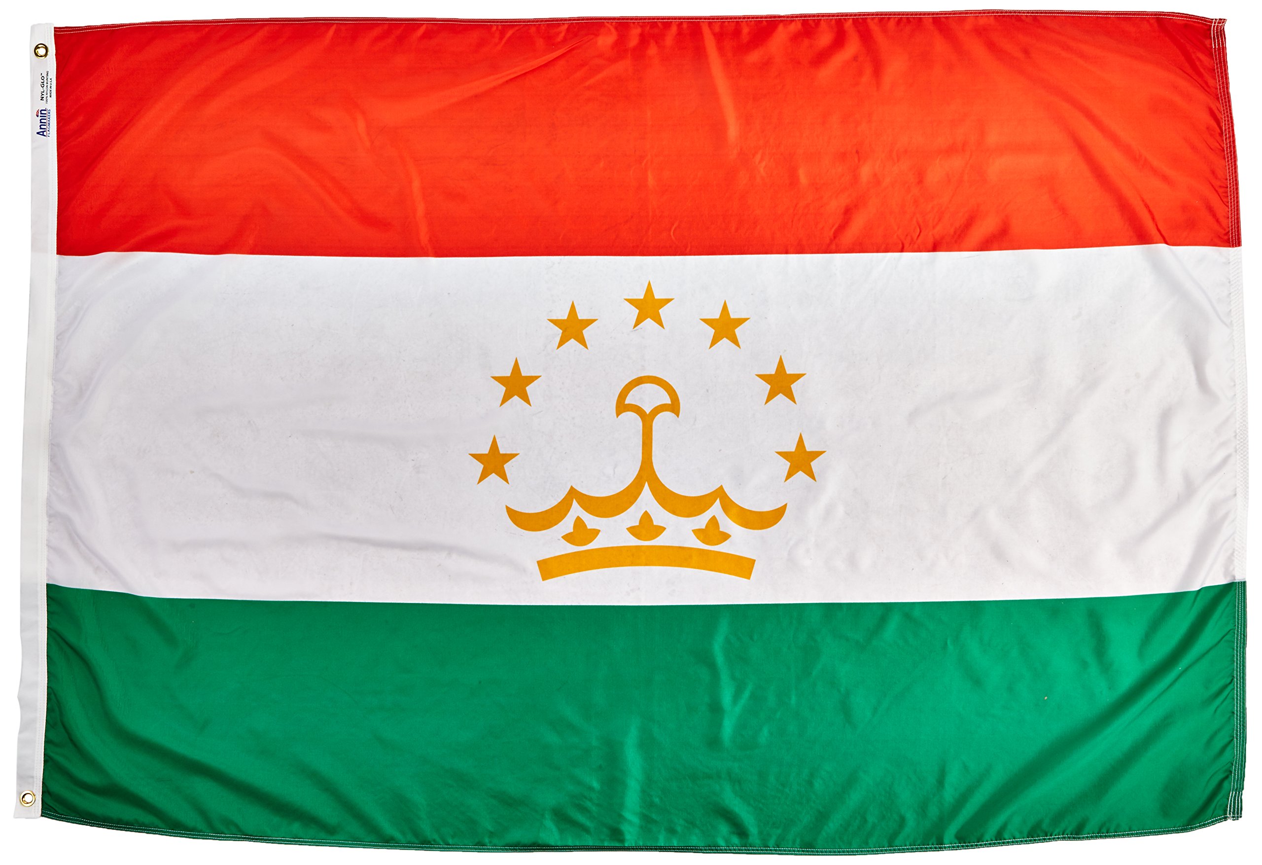 Annin Flagmakers Tschad Flagge 6x0,9 M – Nyl-Glo Nylon, UV-beständig, Nach UN-Spezifikationen, Made In USA
