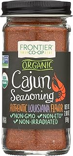 Frontier Co-op Organic Cajun Seasoning, Louisiana-Style Spice Blend for ...