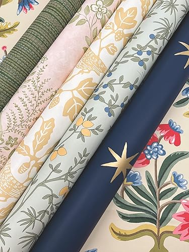 Miniatura 7 de Erin & Ben Co. Ochre - Papel tapiz amarillo para pelar y pegar