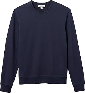 Navy blue crew neck sweatshirt Clearance