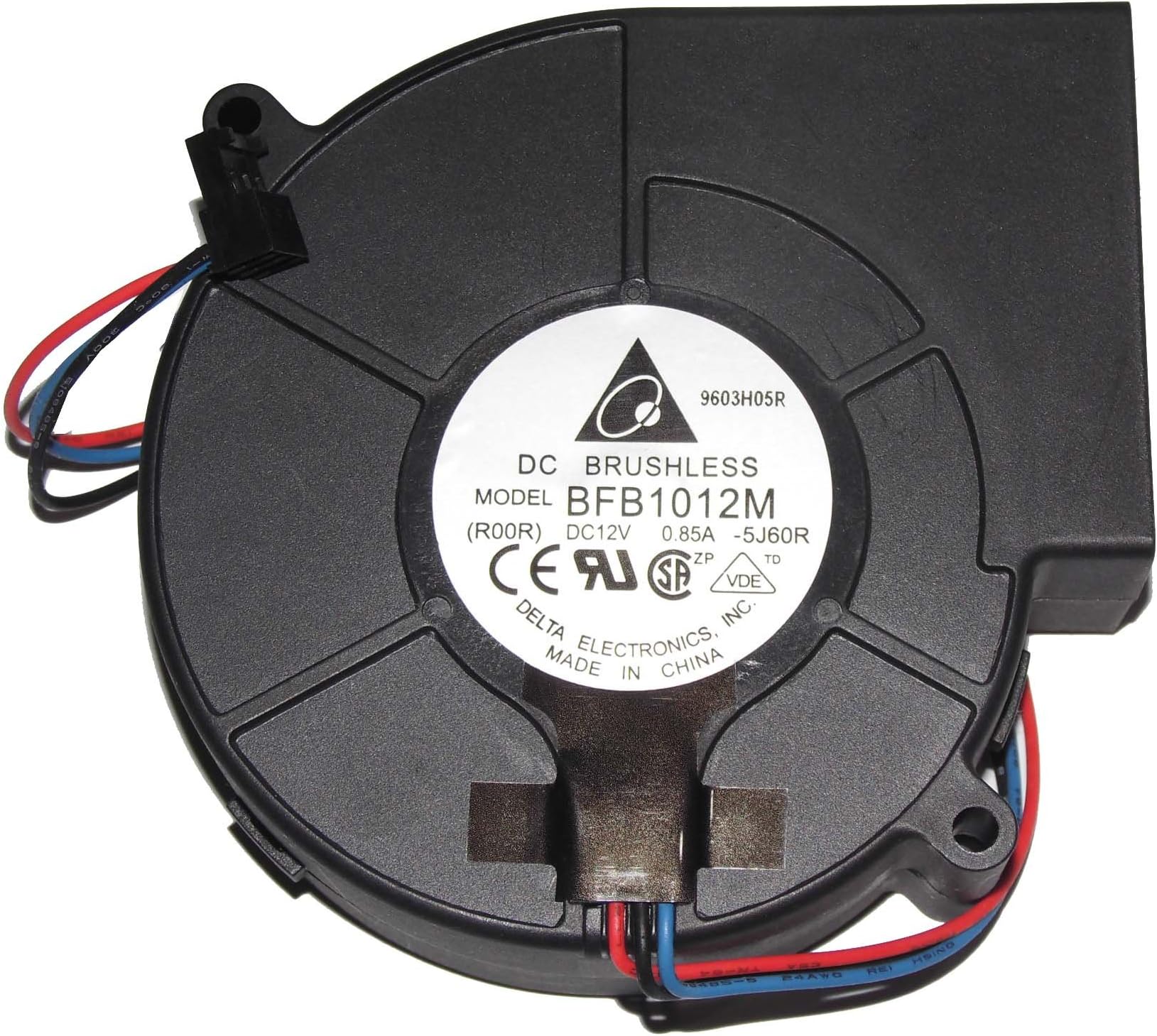 Delta 9cm 12V 0.85A BFB1012M 3Wire Server Fan
