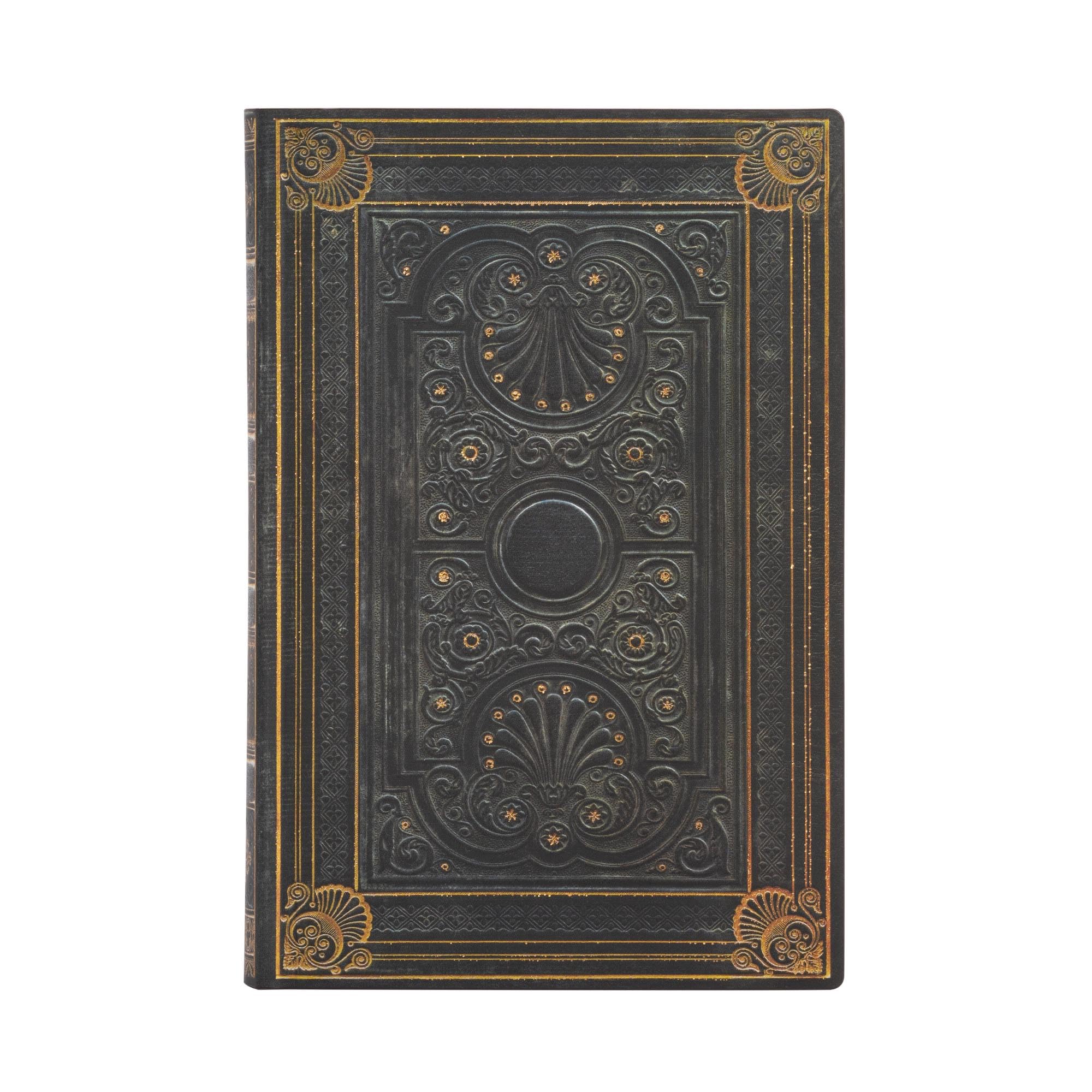 Nocturnelle Mini Lined Journal: Flexi softcover, 80 gsm, ribbon marker, memento pouch, book edge printing