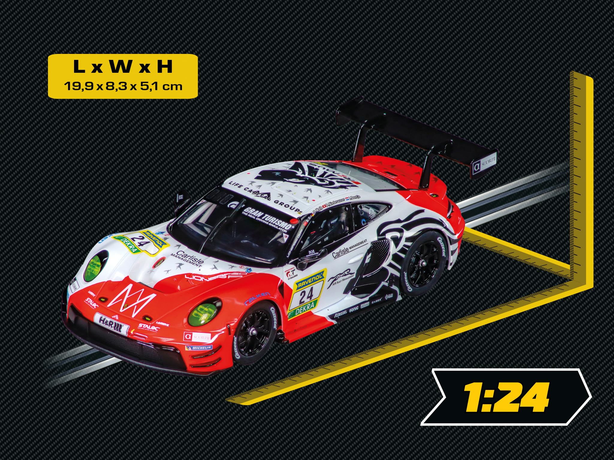 Carrera Porsche 911 GT3 R 'Lionspeed GP, No.24': Amazon.de: Spielzeug