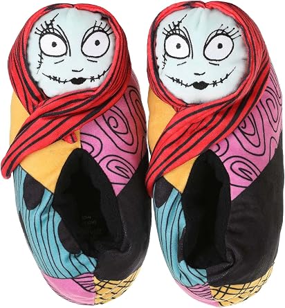 Ground Up Nightmare Before Christmas Sally Slippers