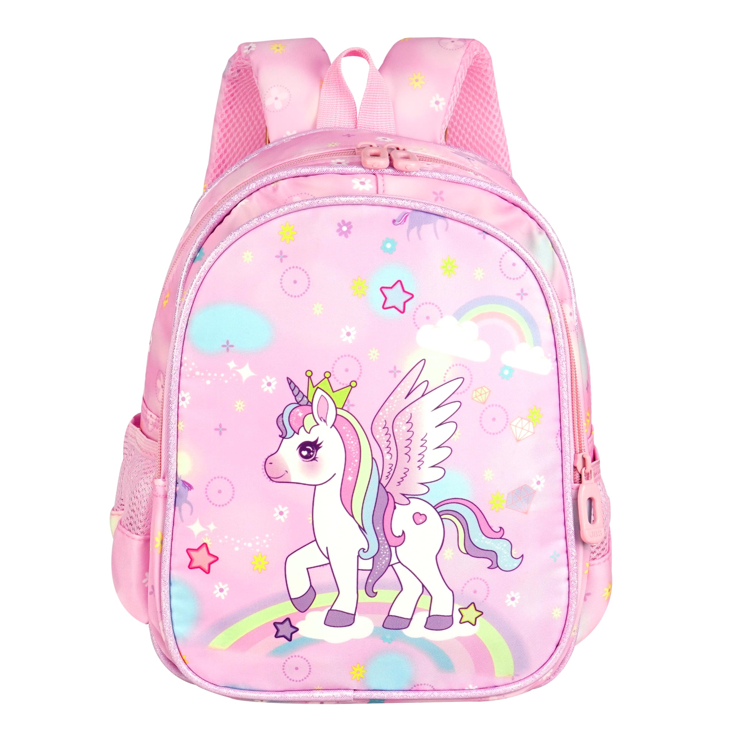 Magical Unicorn Small Backpack for Kids Girls, Sturdy and Water-Resistant, Ideal School Backpack for Young Boys and Girls, Great for Birthdays Gifts-Pink