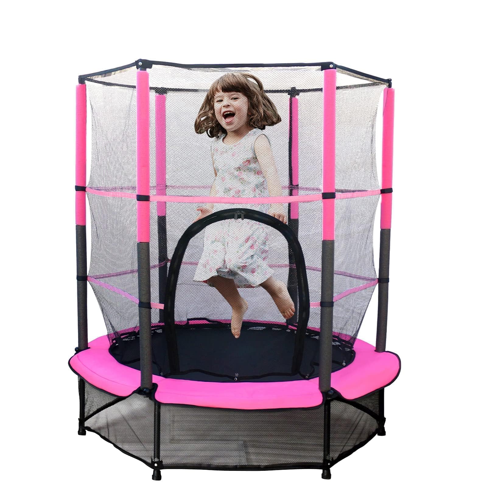 trampoline enfant ø140cm filet sécurité