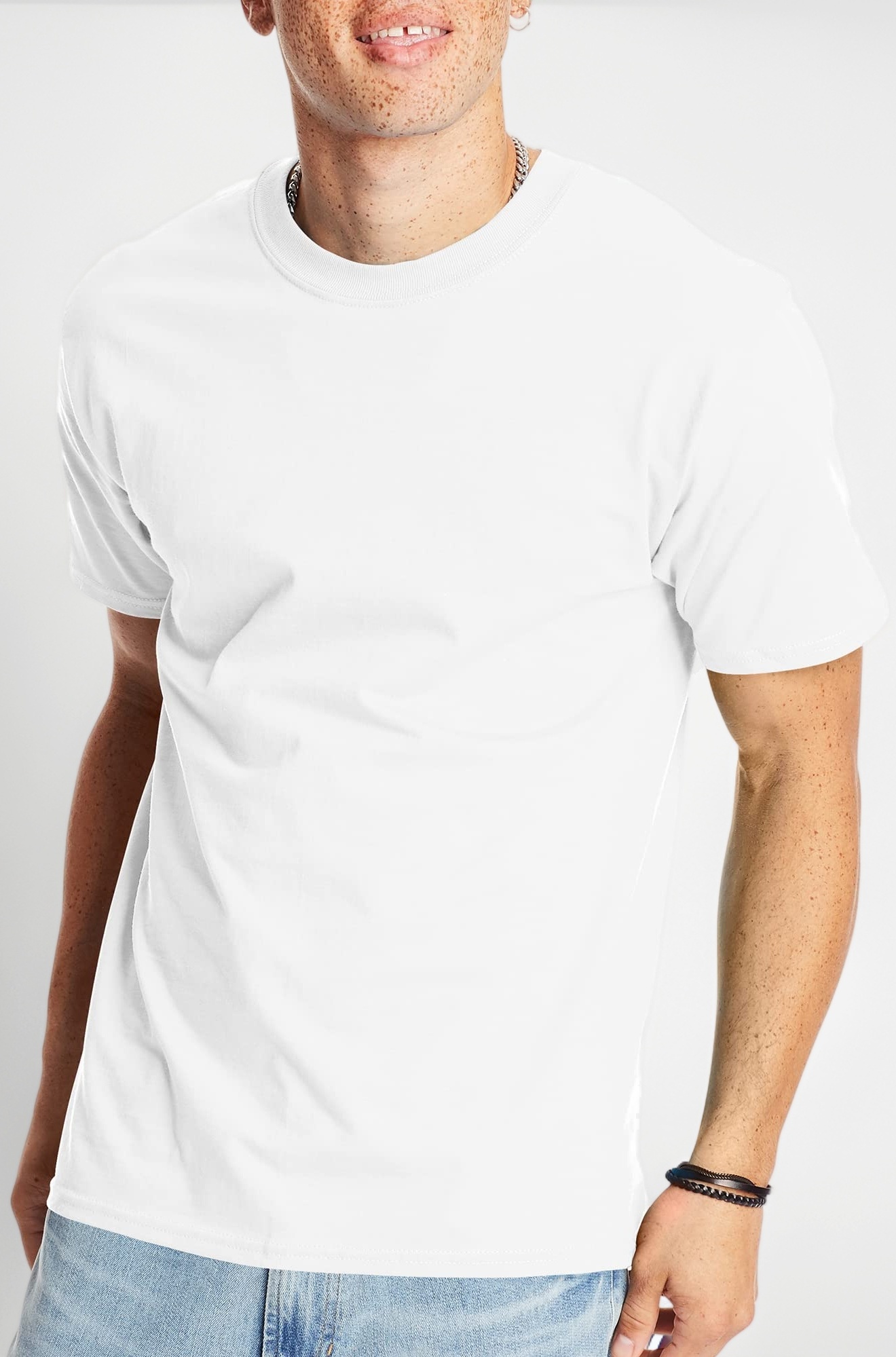 Hanes Short Sleeve Beefy T-Shirt - 5180