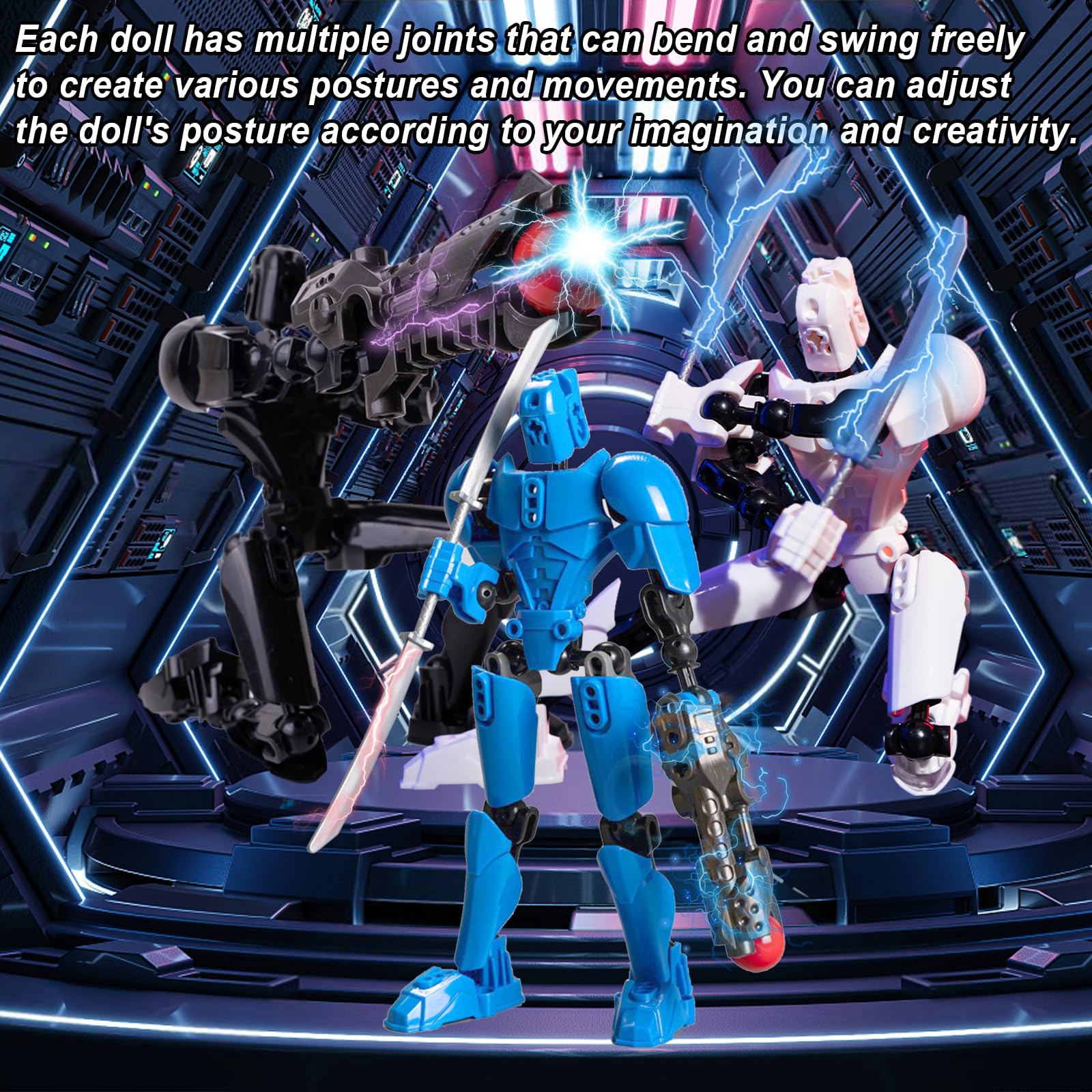 Lucky 13 Action Figures Activity Robot - Image 4