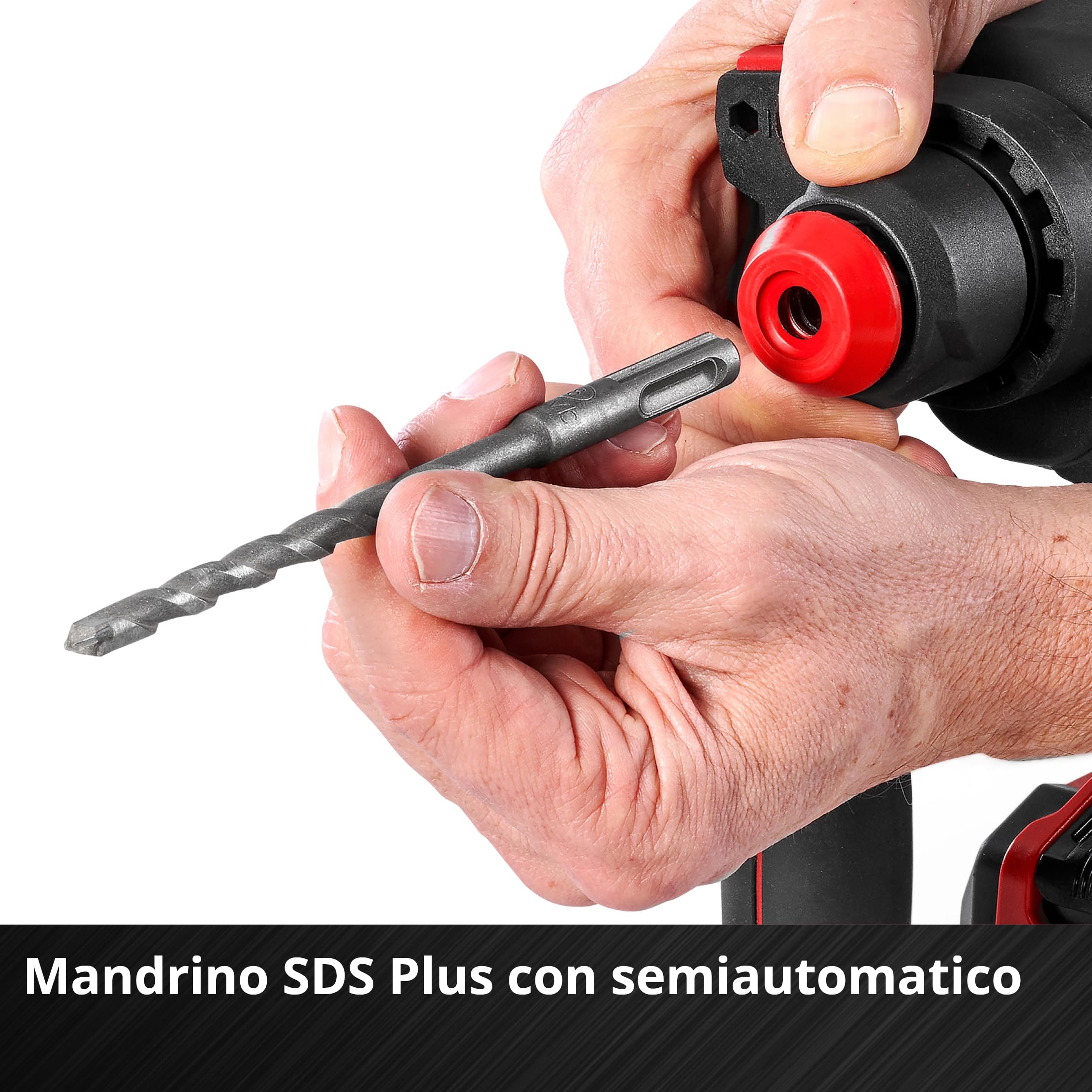 Einhell Professional Tassellatore a batteria TP-HD 18/22 D Li BL-Solo Power X-Change (18 V, Brushless, 2,3 J, SDS-plus, potenza 22 mm in cemento, maniglia a D, valigetta, batteria esclusa)