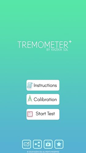 Tremometer Plus : Hand Tremor Detection, Visual Chart Drawing