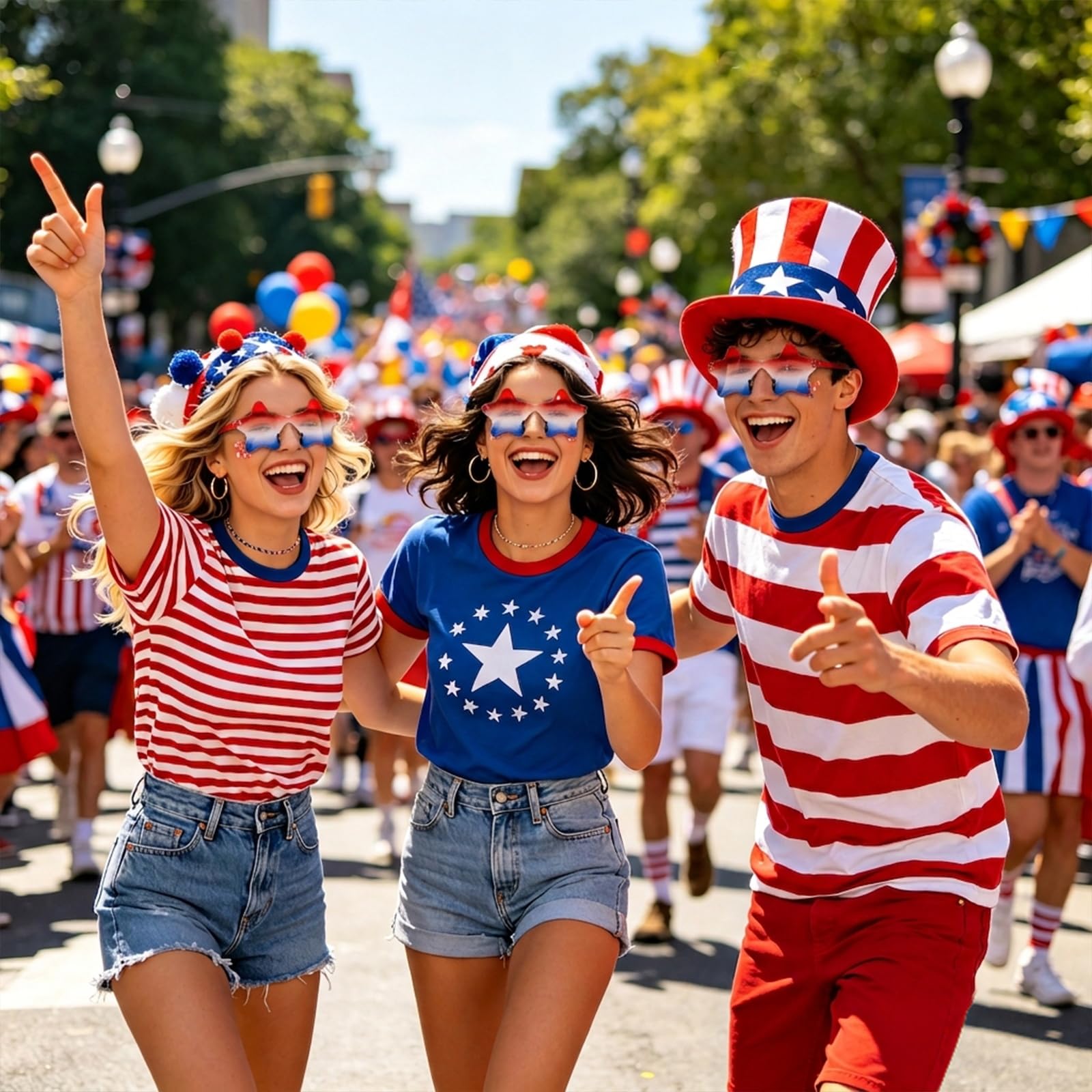 12 par okularów przeciwsłonecznych w kształcie gwiazdy bez oprawek akcesoria na dzień pamięci czerwone białe i niebieskie przezroczyste okulary 4 lipca patriotyczne artykuły imprezowe moda amerykańska