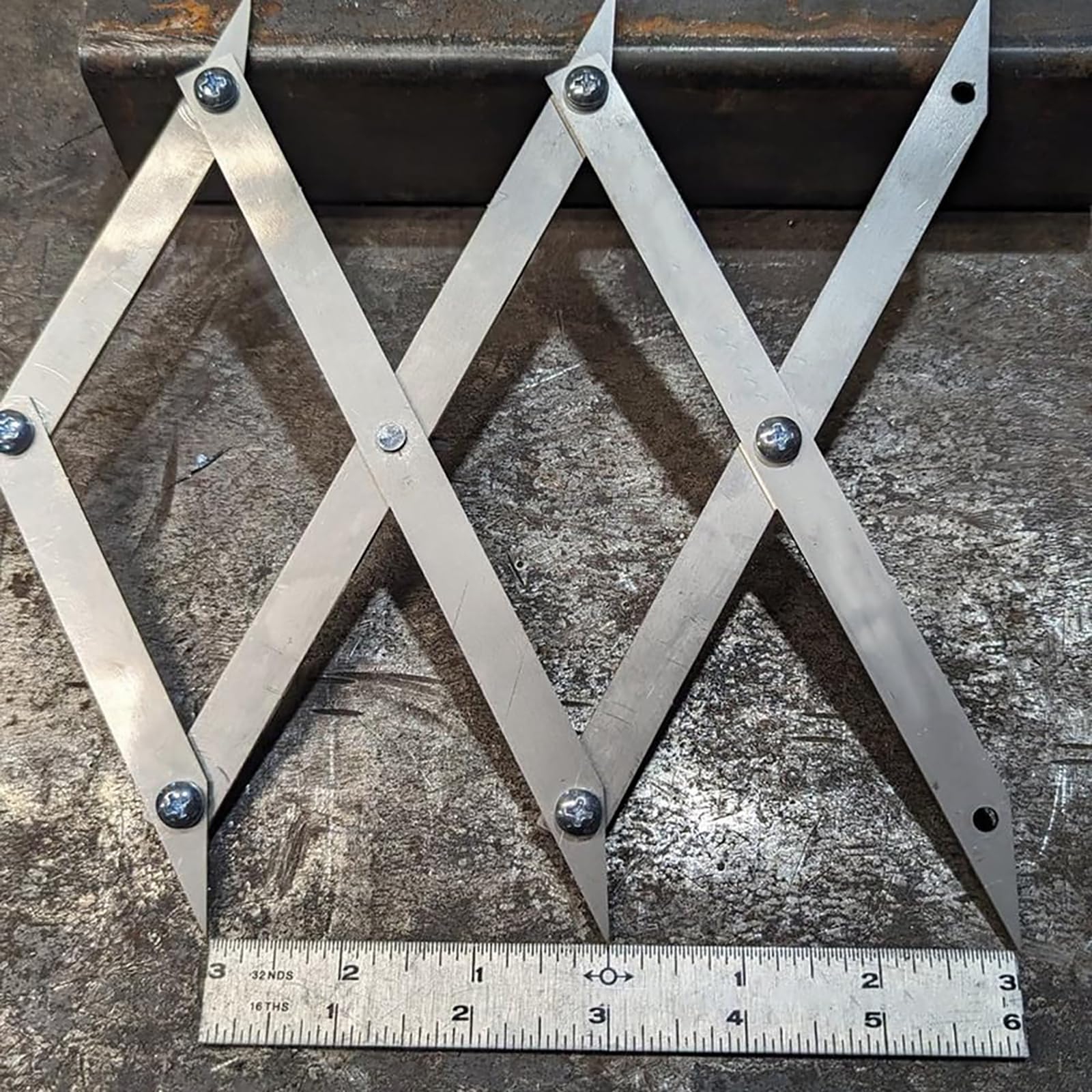 Picket Master Pro 3 Point Center Finder para mediciones precisas, Herramienta de búsqueda de centros de Acero Inoxidable, medición equidistante, para soldar y carpintería 3pcs