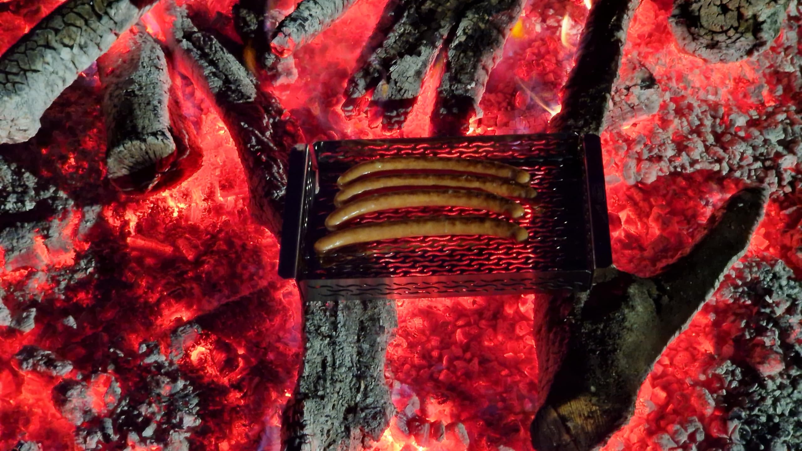 Lares Grillschale Edelstahl 30x20x3,5 cm – BBQ Schale mit Lochung – Wiederverwendbar & Rostfrei – Für Gasgrill, Elektrogrill, Holzkohlegrill – Spülmaschinengeeignet – Made in Germany