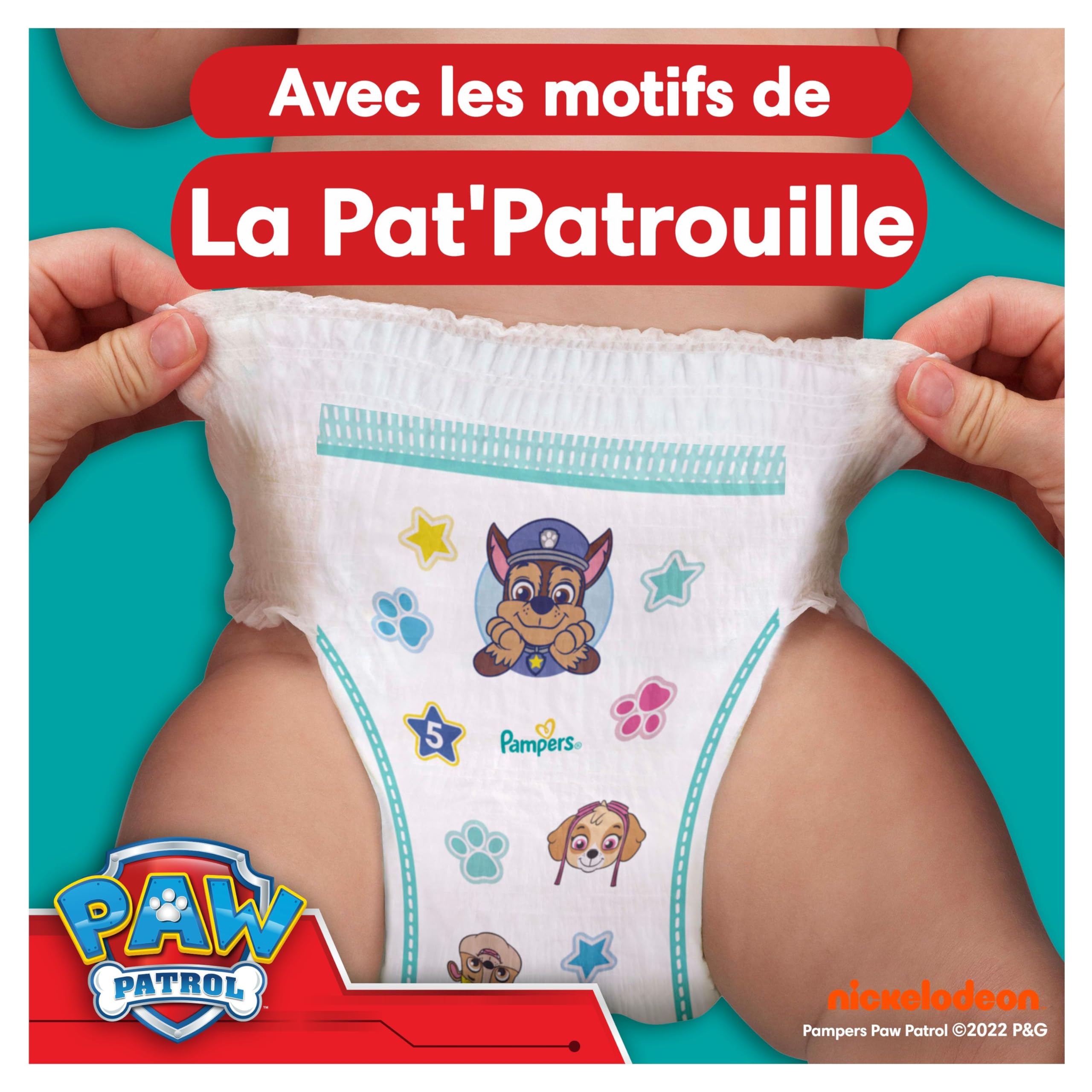 Pampers Baby-Dry Pants Size 5 160 Nappies 11-17 kg Limited Edition Paw Patrol
