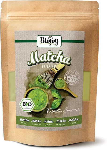 BIO-Matcha Powder 100g - Premium Organic Matcha Tea for Drinks & Baking