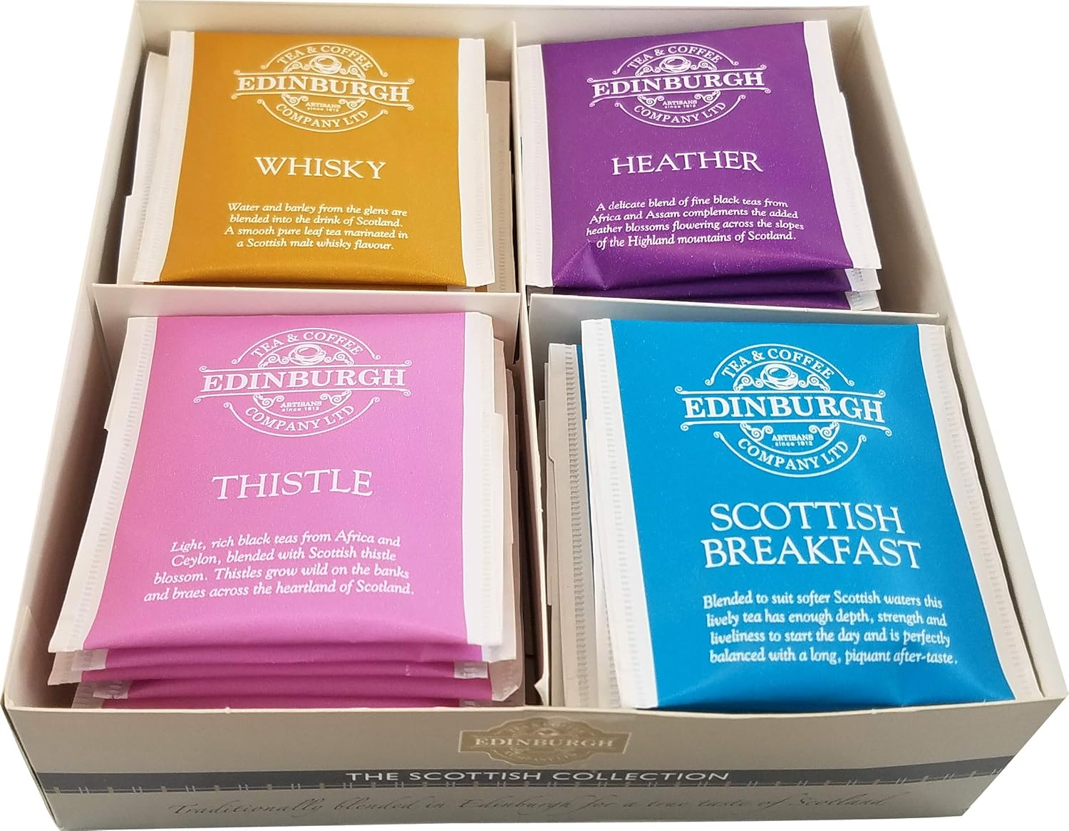 Buy Edinburgh Tea & Coffee Company, The Scottish Collection 4Flavor