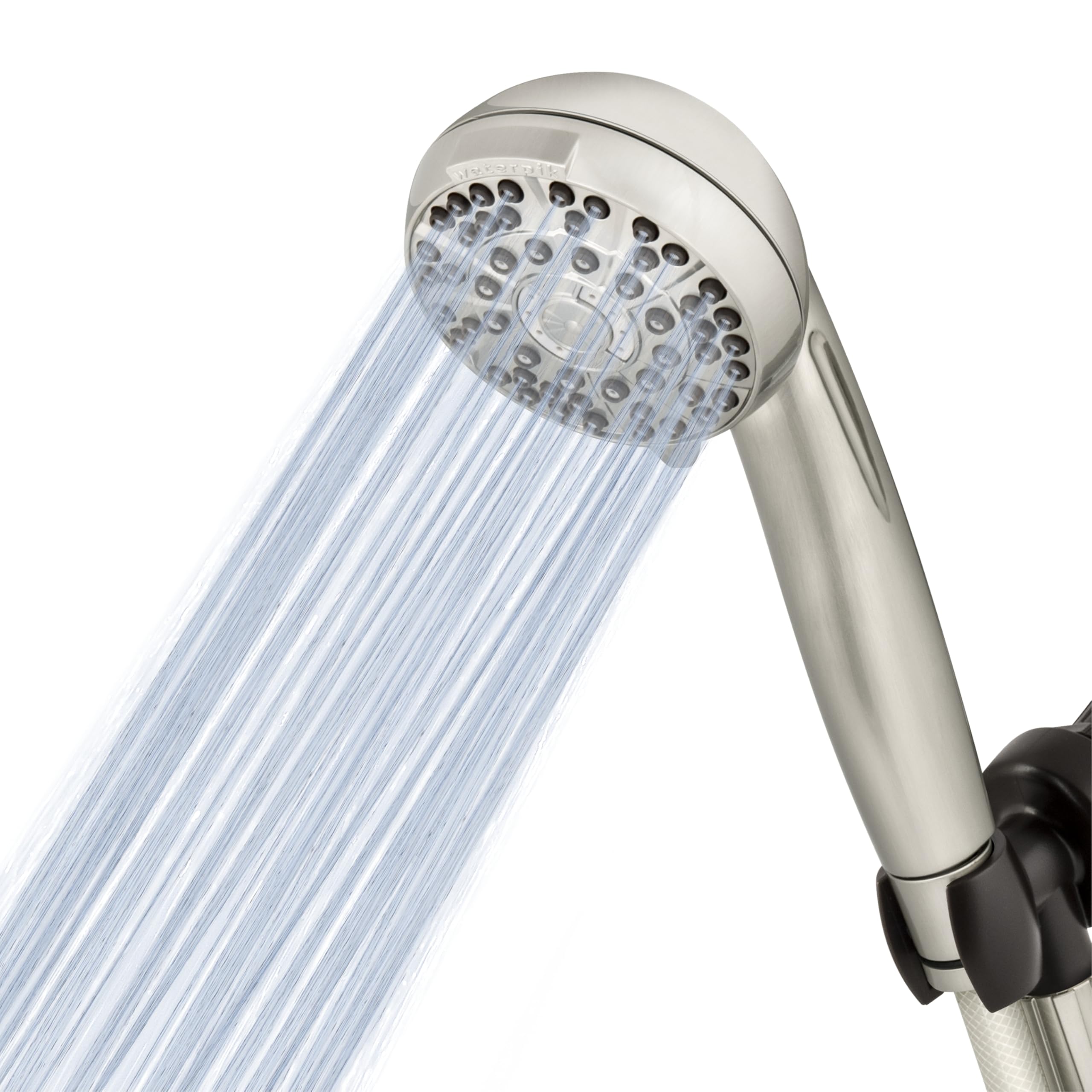 XAS-649E PowerPulse Massage 1.8 GPM Hand Held Shower Head, Brushed Nickel
