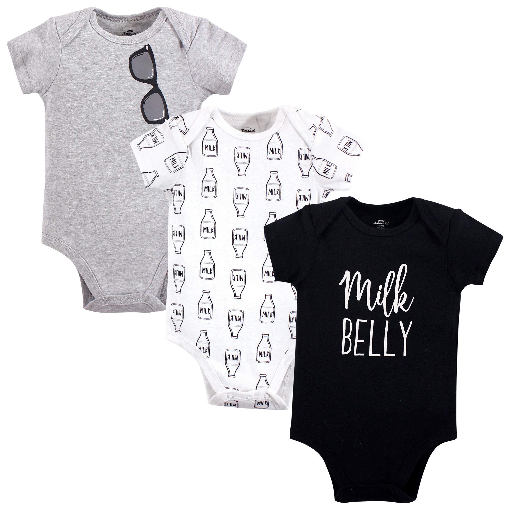 Little Treasure Unisex Baby Cotton Bodysuits