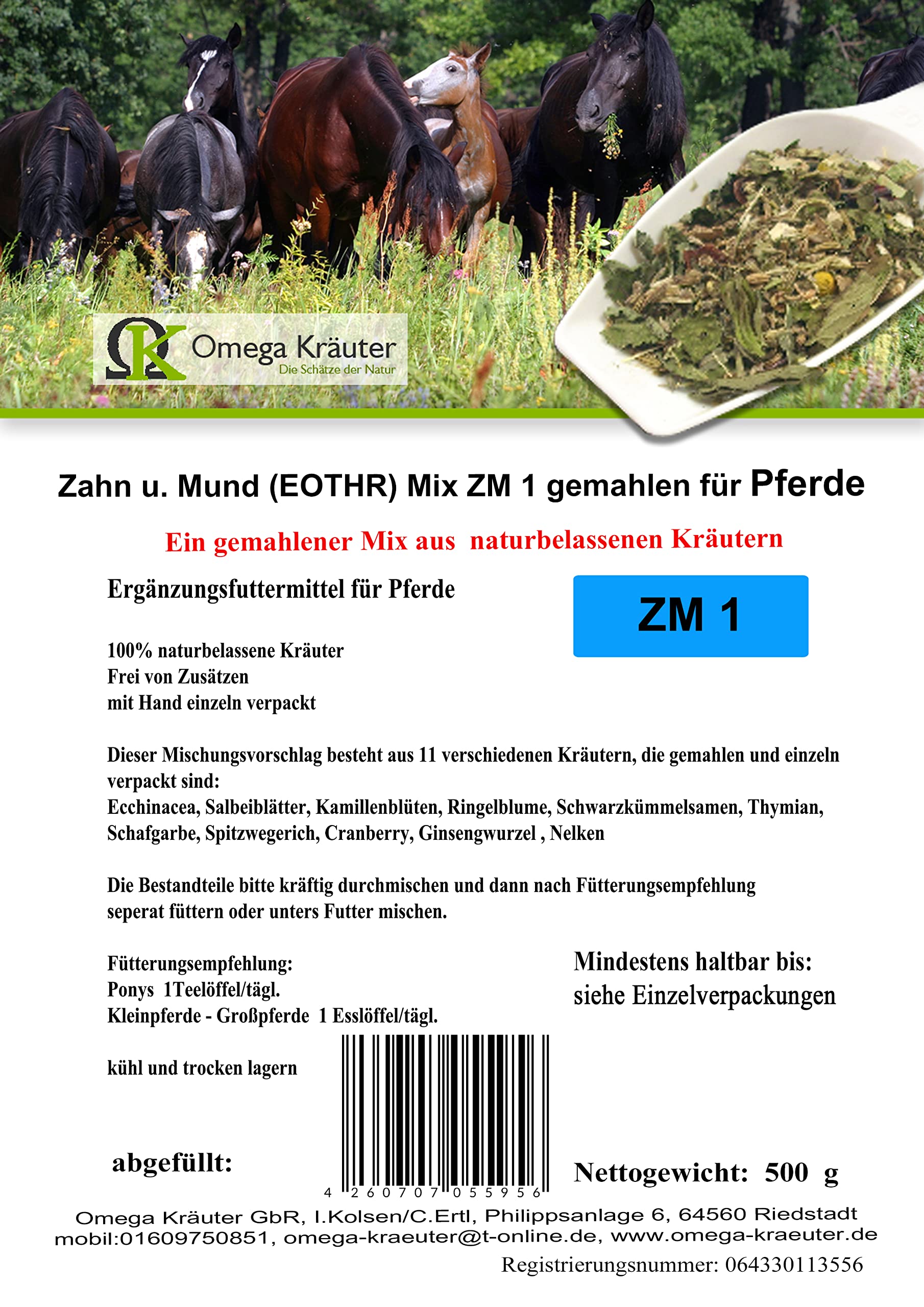 Atemwegs-Mix für Ziegen HZ01 2500g
